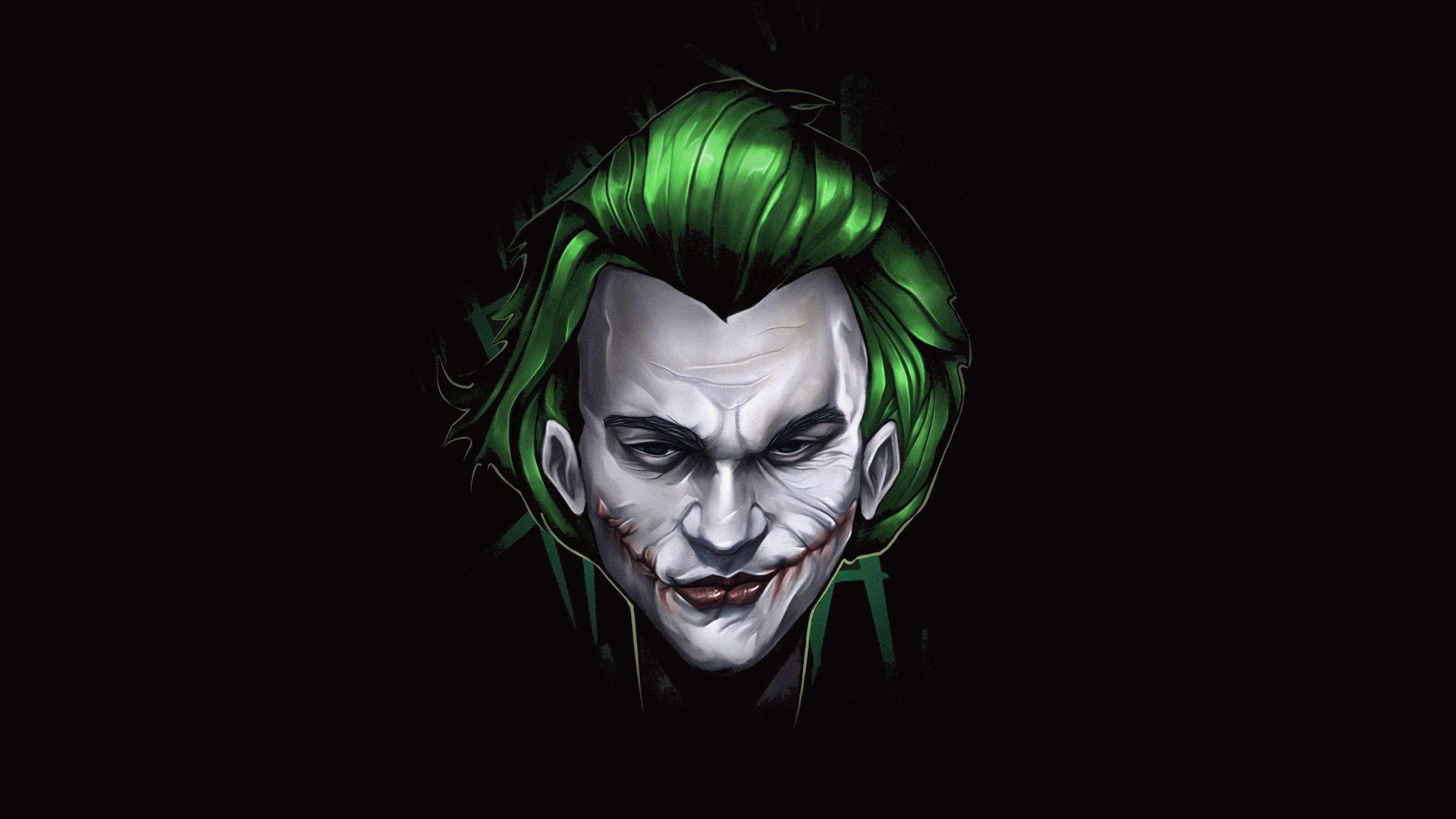 Joker Minimalist Face Wallpapers