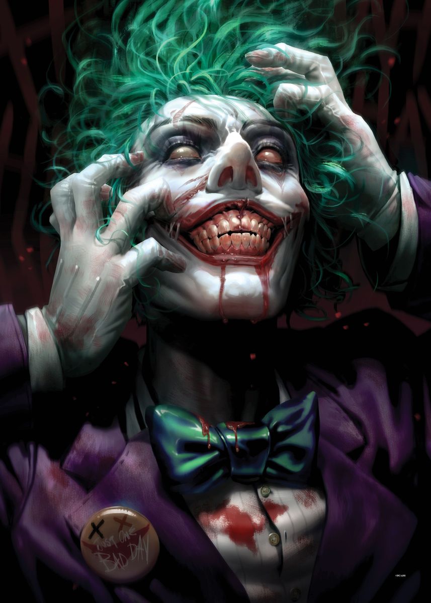 Joker Scary Poster Wallpapers