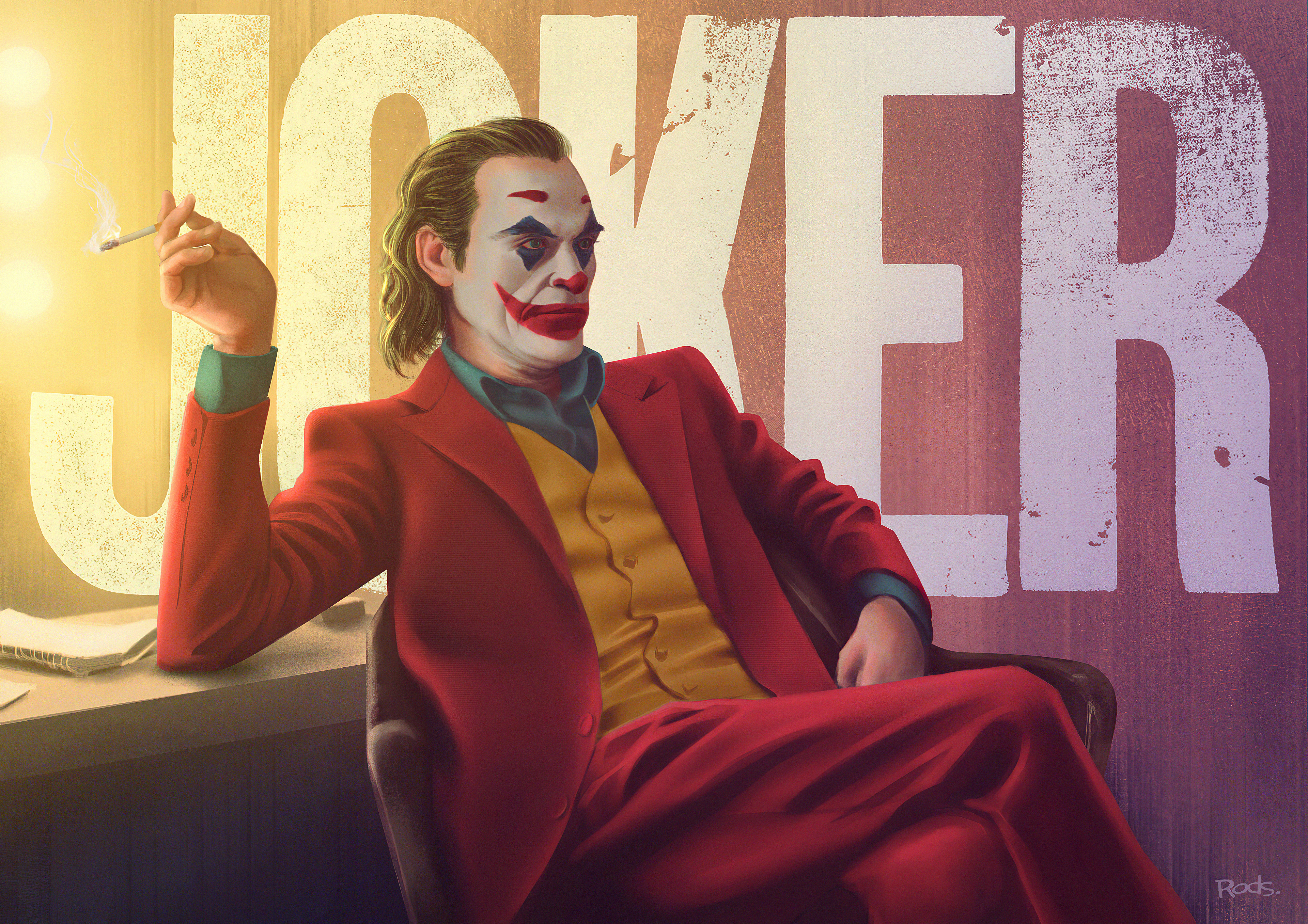 Joker Smoking Wallpapers