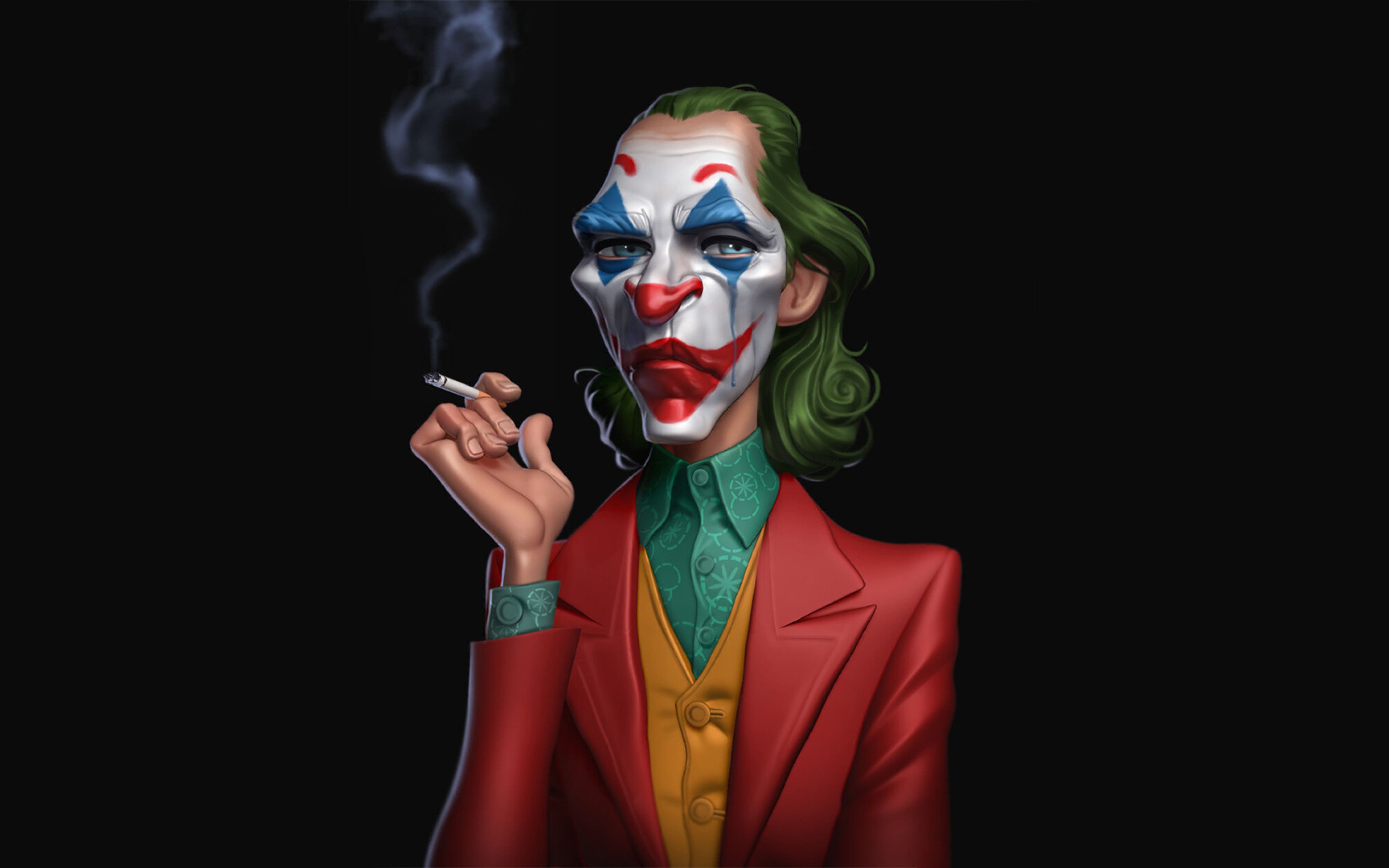 Joker Smoking Wallpapers