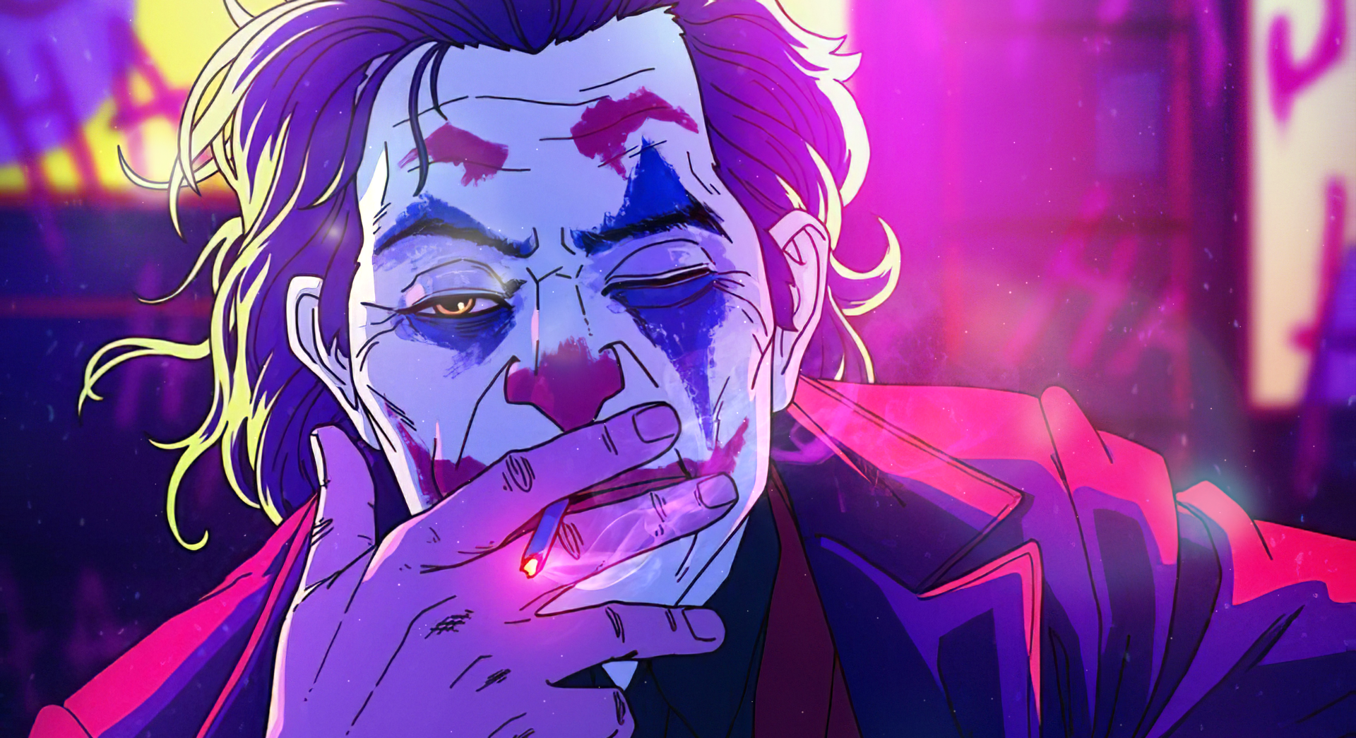 Joker Smoking Wallpapers