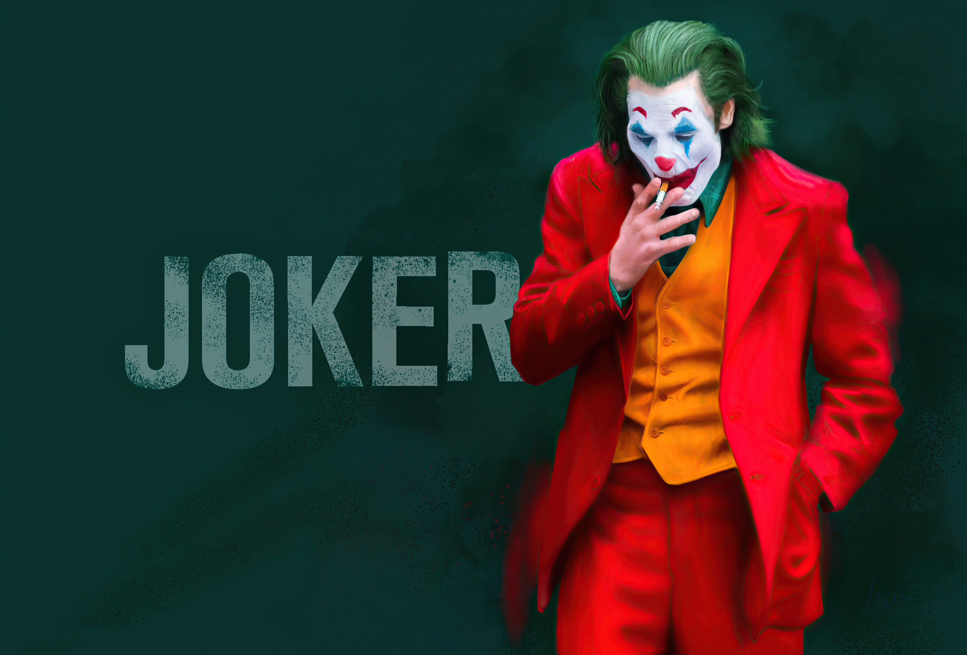 Joker Smoking Wallpapers