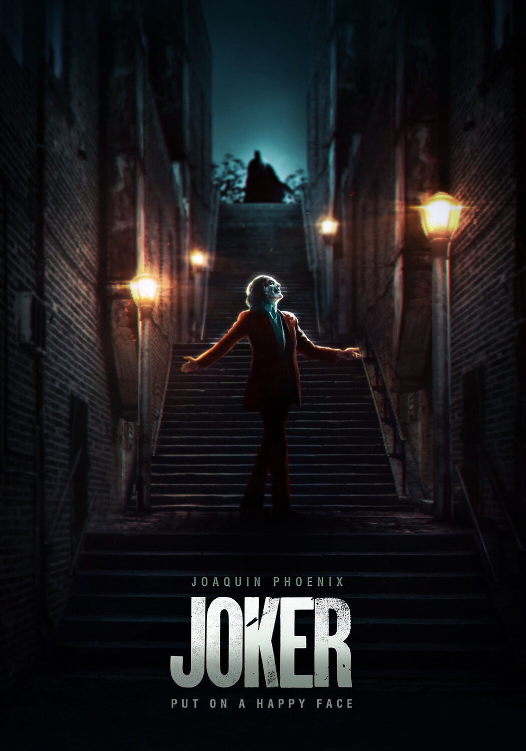 Joker Stairs Poster Wallpapers