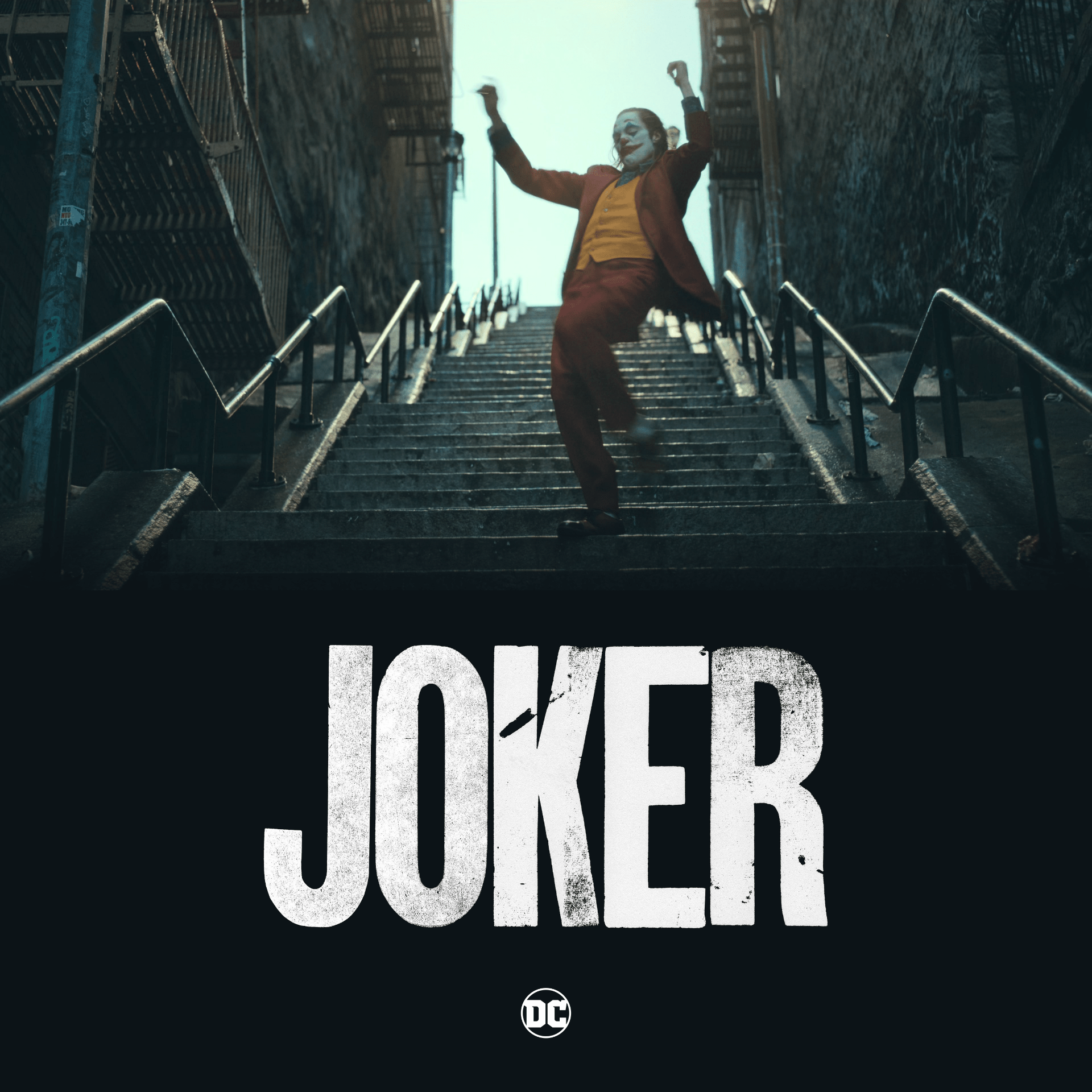 Joker Stairs Poster Wallpapers
