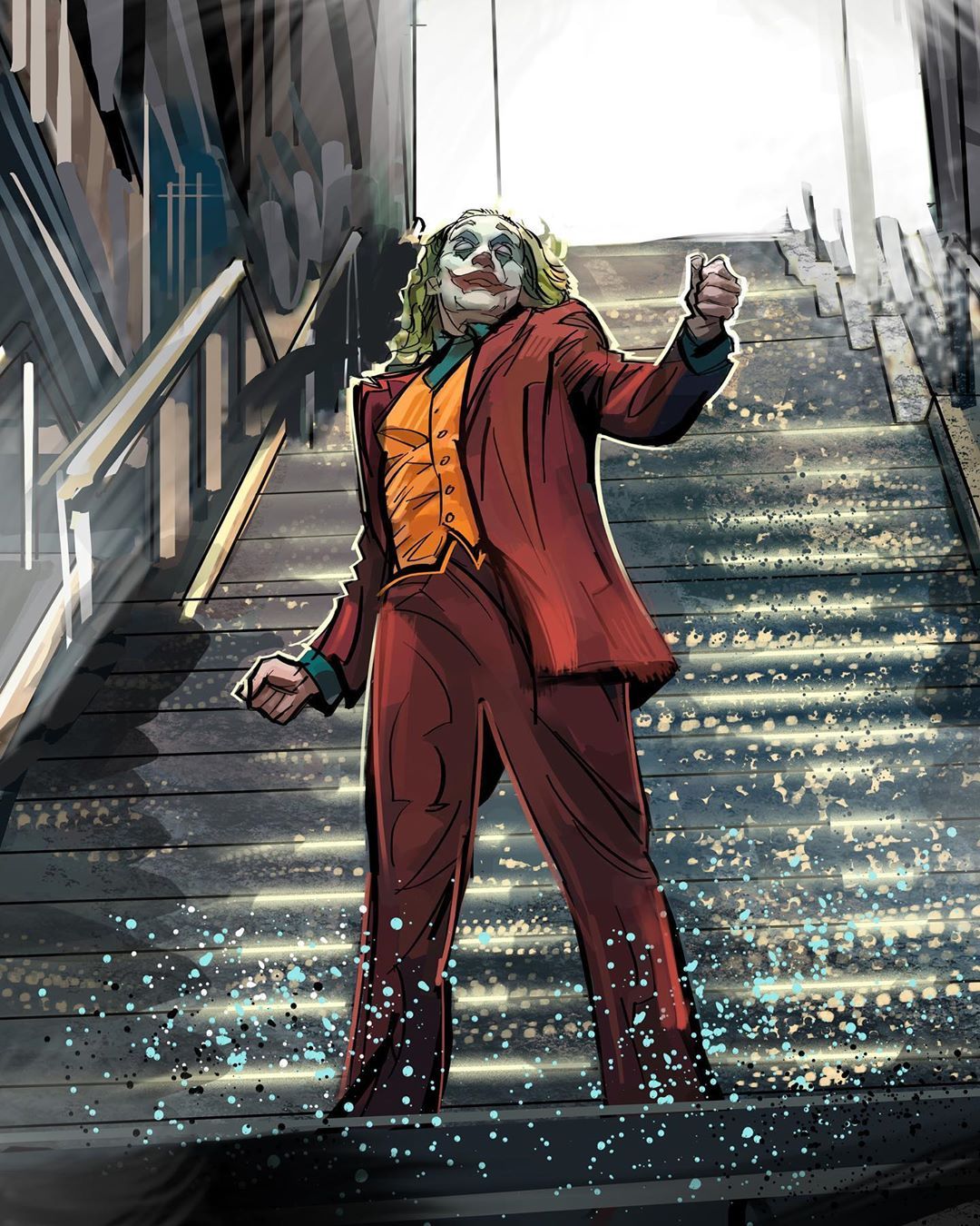 Joker Walking And Kid Wallpapers