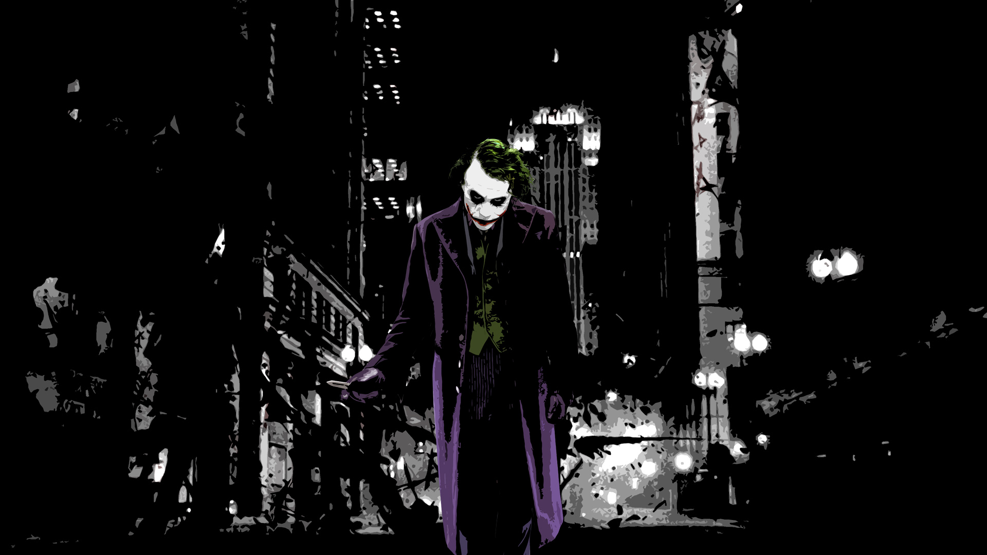 Joker X Dark Night Wallpapers