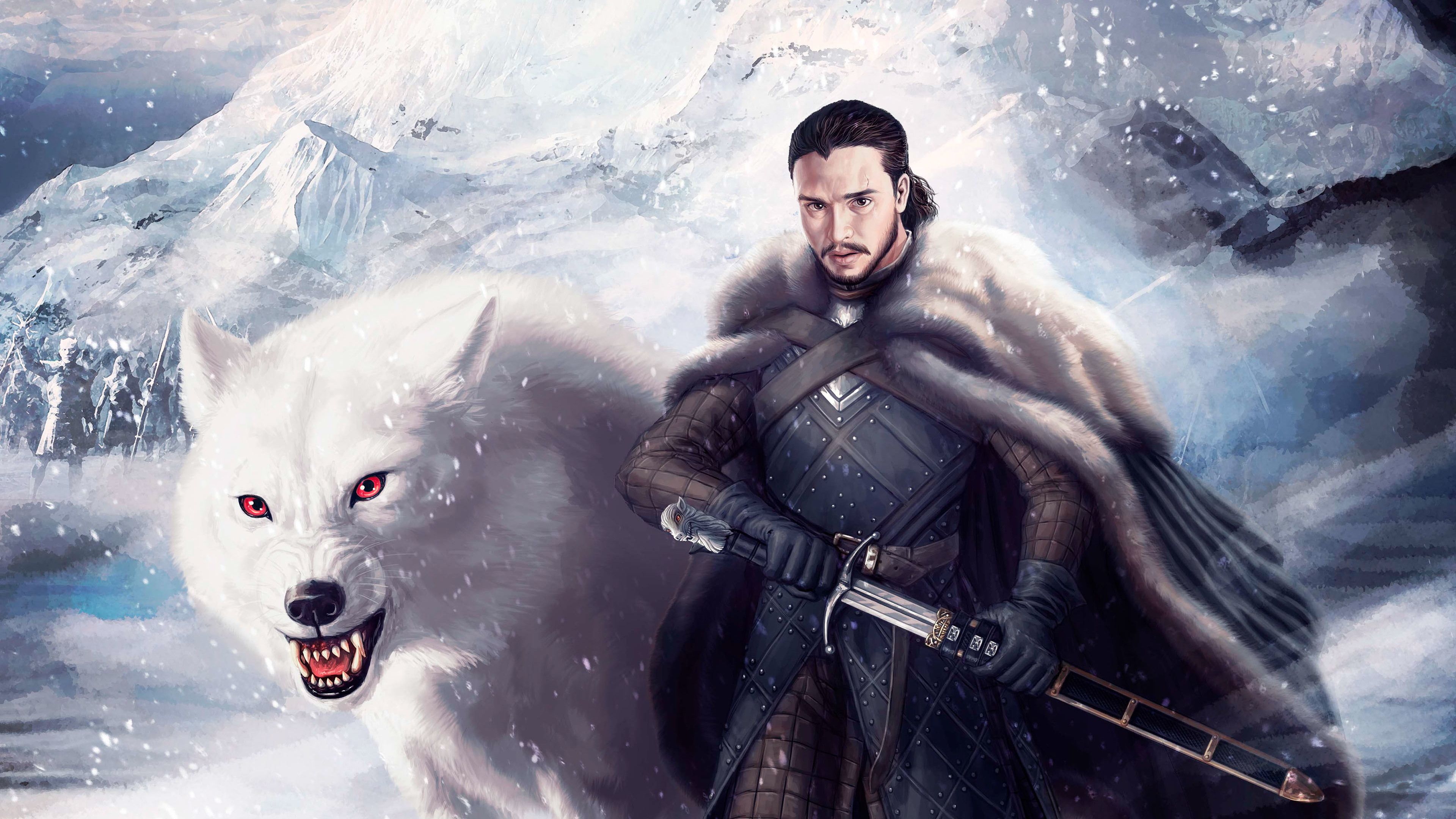 Jon Snow Art Wallpapers