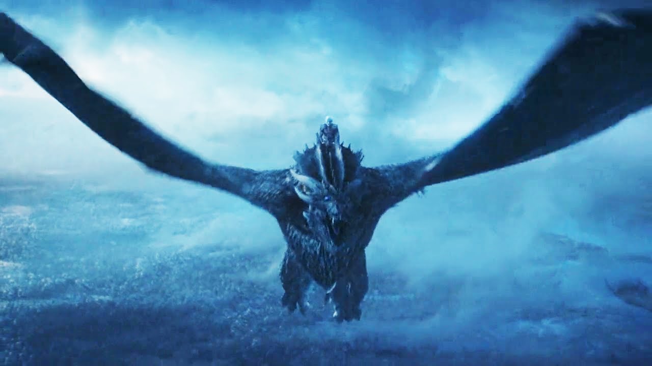 Jon Snow Flying Dragon Image Wallpapers