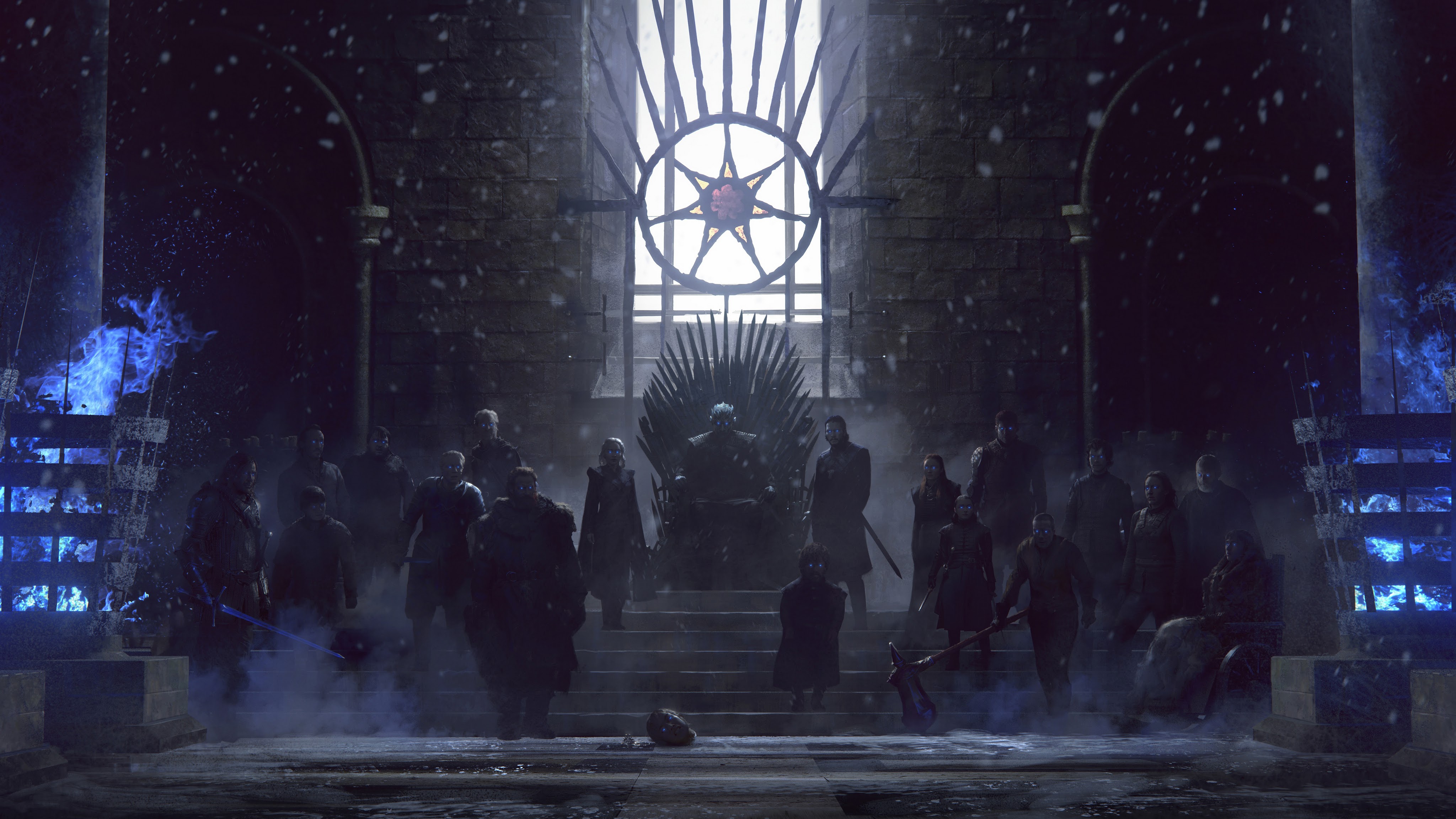 Jon Snow Iron Throne Wallpapers