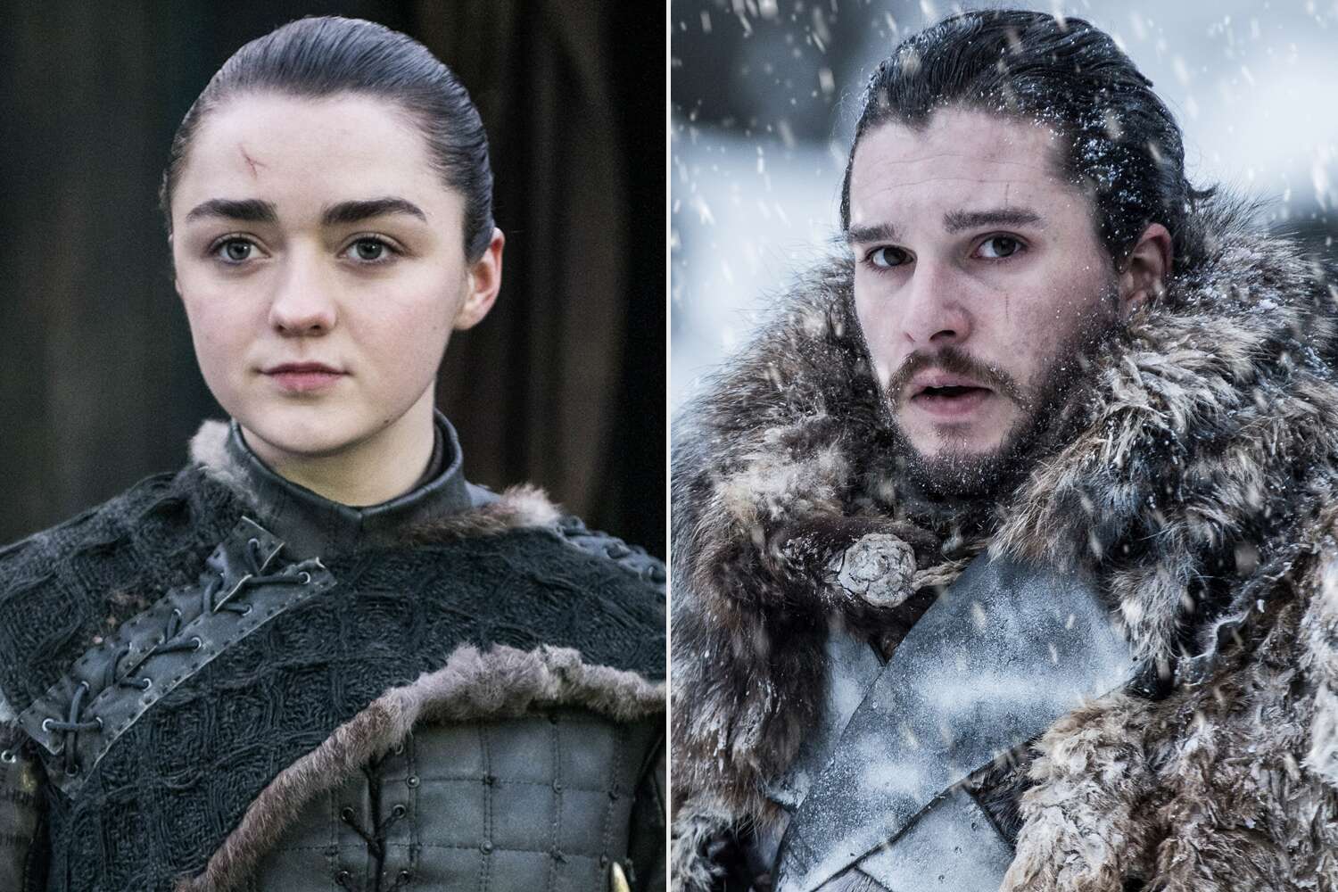 Jon Snow Meets Arya Stark  In Got Season 8 Wallpapers