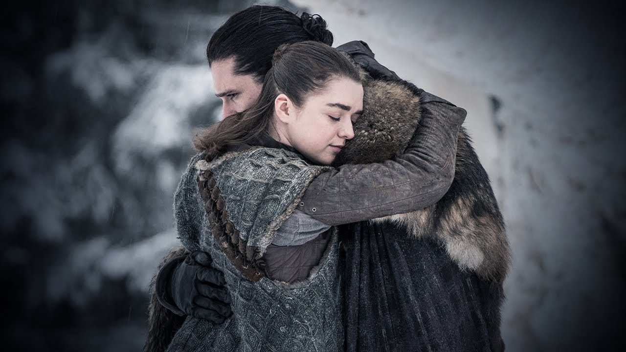 Jon Snow Meets Arya Stark  In Got Season 8 Wallpapers