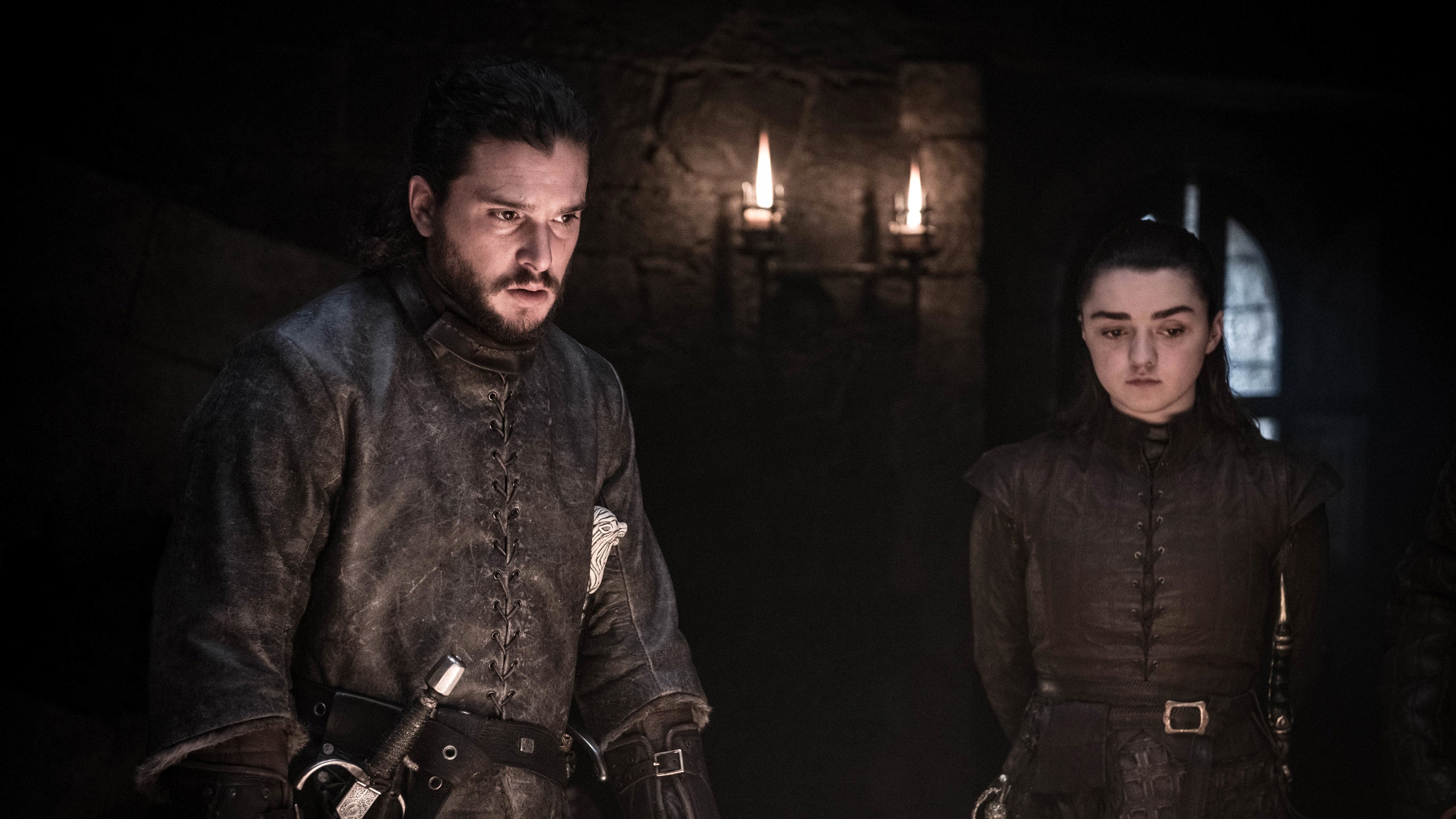 Jon Snow Meets Arya Stark  In Got Season 8 Wallpapers