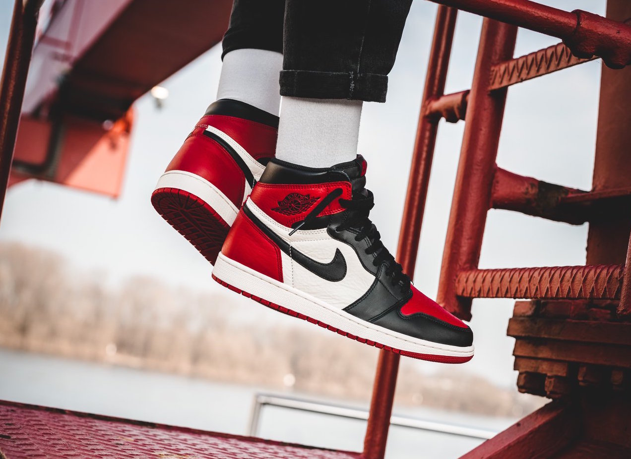 Jordan 1 Bred Wallpapers