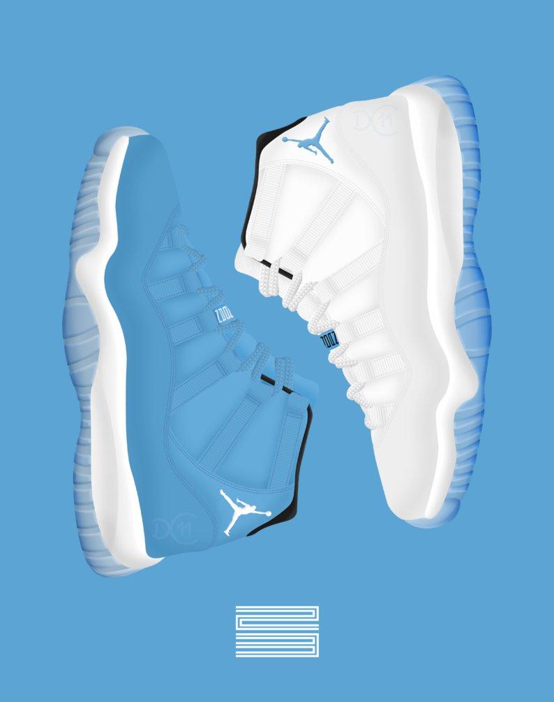 Jordan 11 Concord Wallpapers