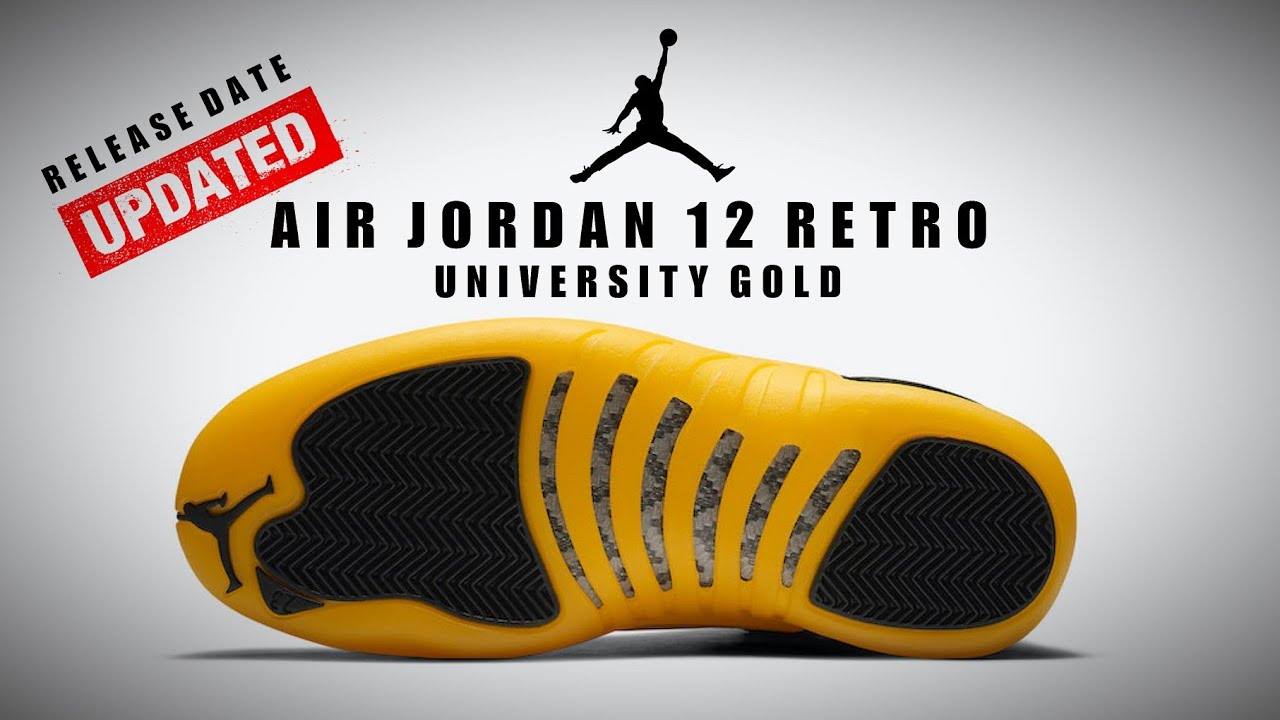 Jordan 12 University Gold Wallpapers