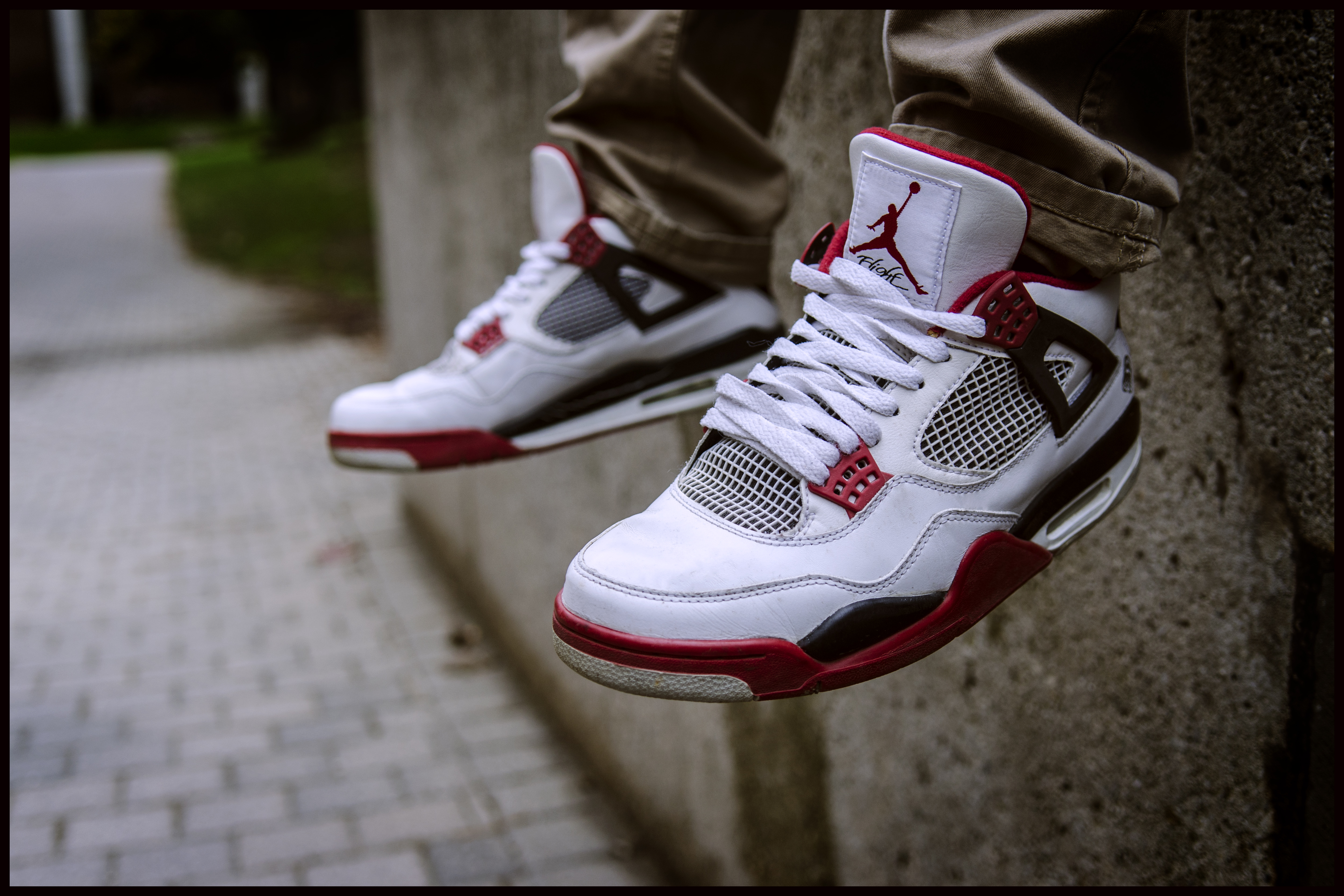 Jordan 4 Fire Red Wallpapers