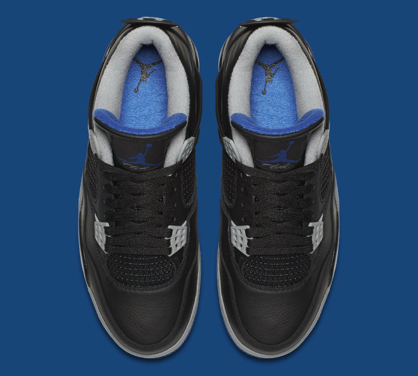 Jordan 4 Motorsport Alternate On Feet Wallpapers