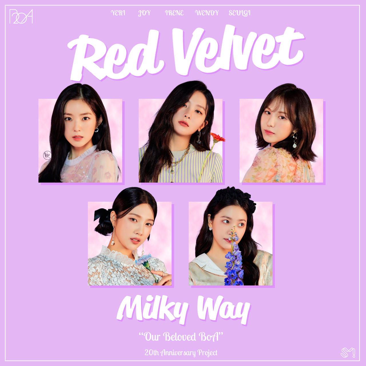 Joy Red Velvet Milky Way Wallpapers