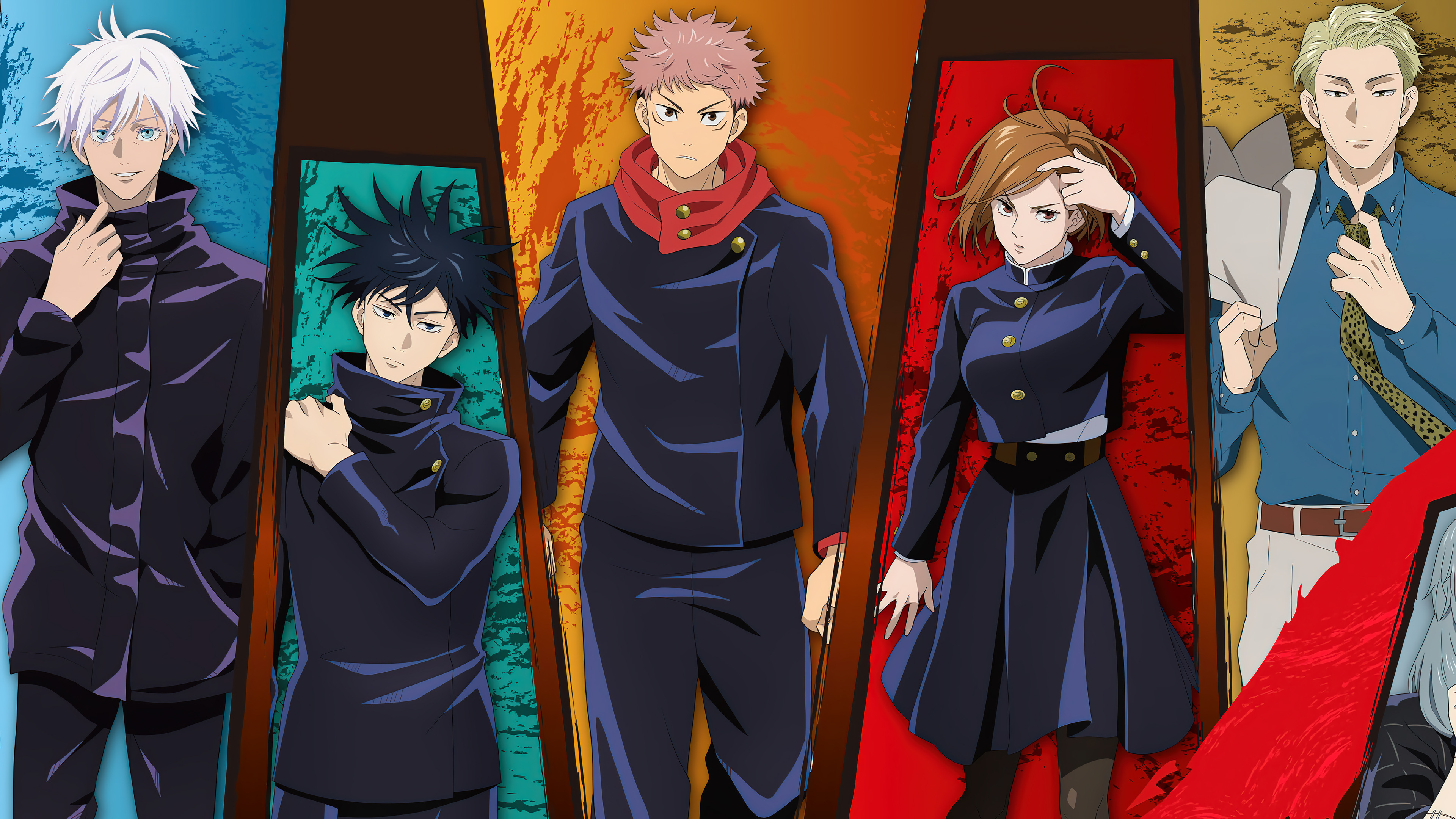 Jujutsu Kaisen Characters Wallpapers