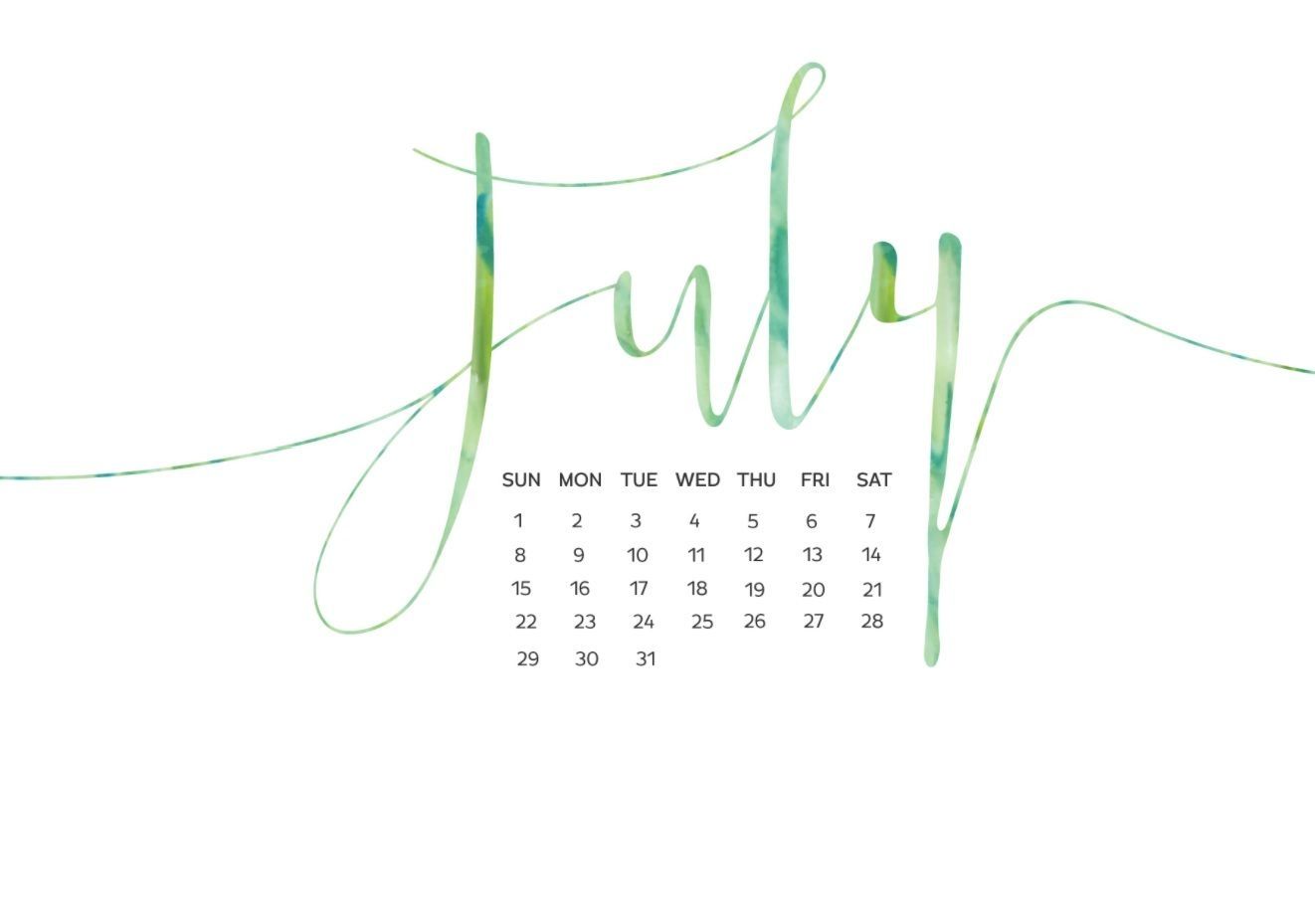 July 2019 Desktop Wallpapers