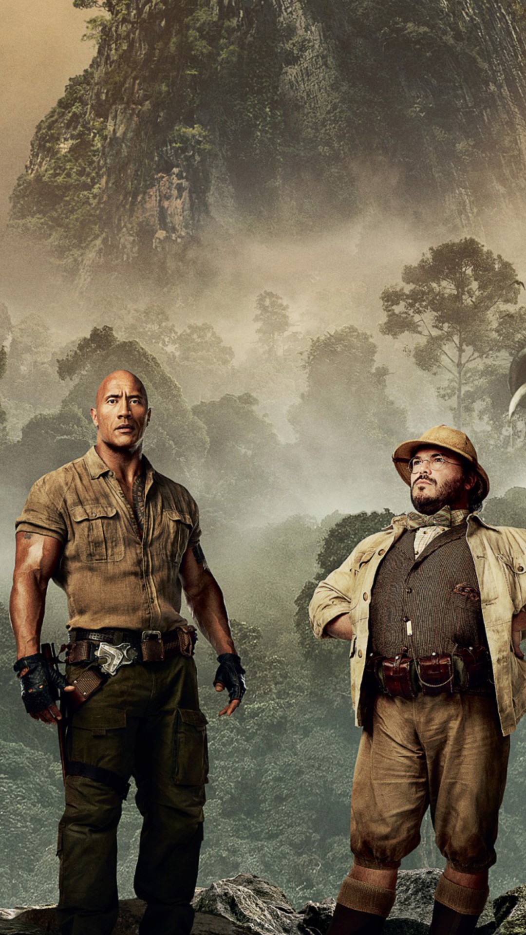 Jumanji 3 Kevin Hart And Dwayne Johnson Wallpapers