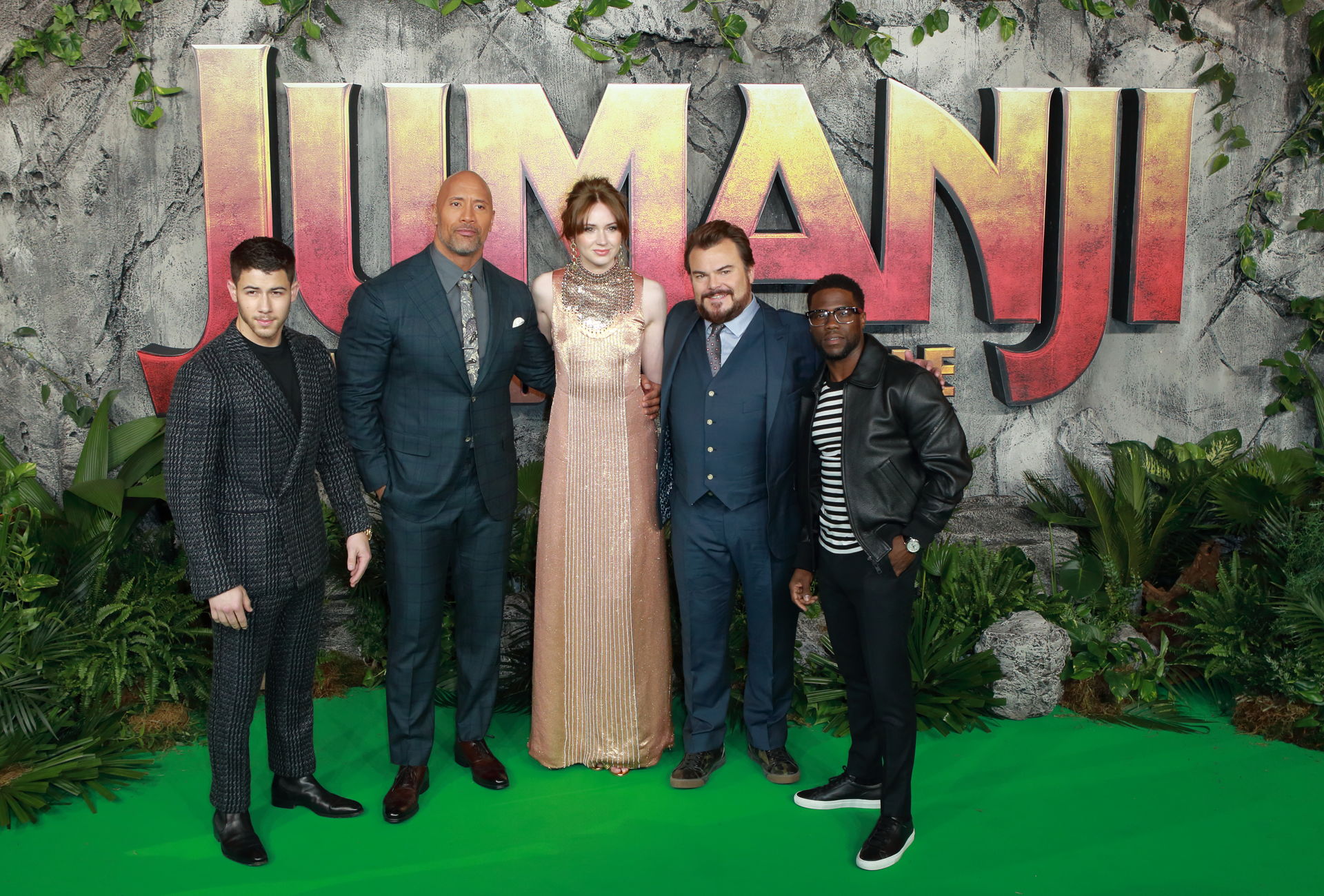 Jumanji Welcome To The Jungle Cast Wallpapers