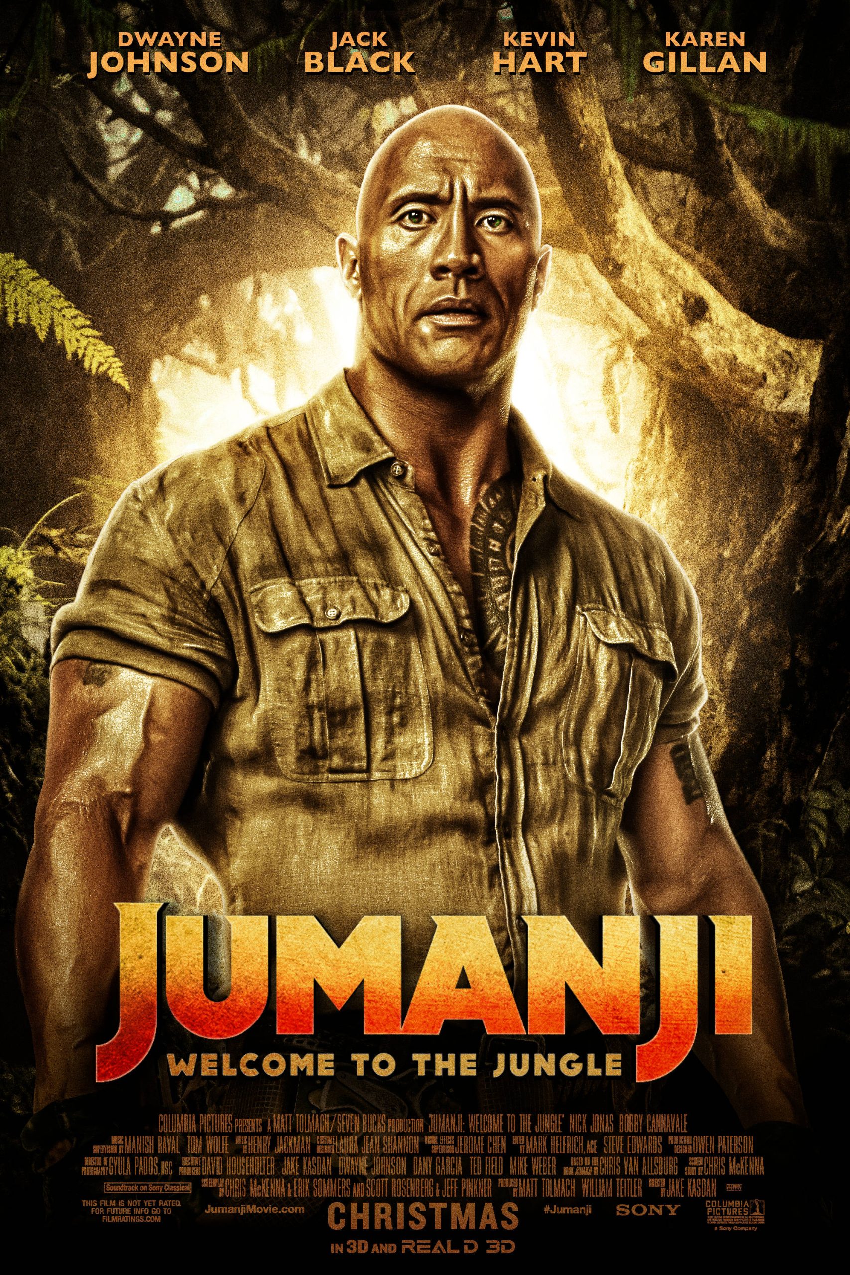 Jumanji Welcome To The Jungle Poster Wallpapers