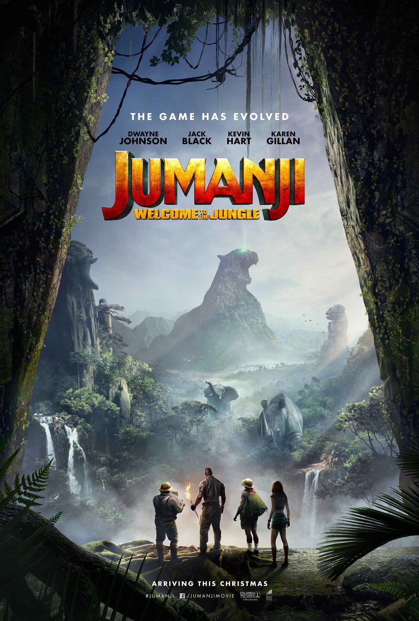 Jumanji Welcome To The Jungle Poster Wallpapers