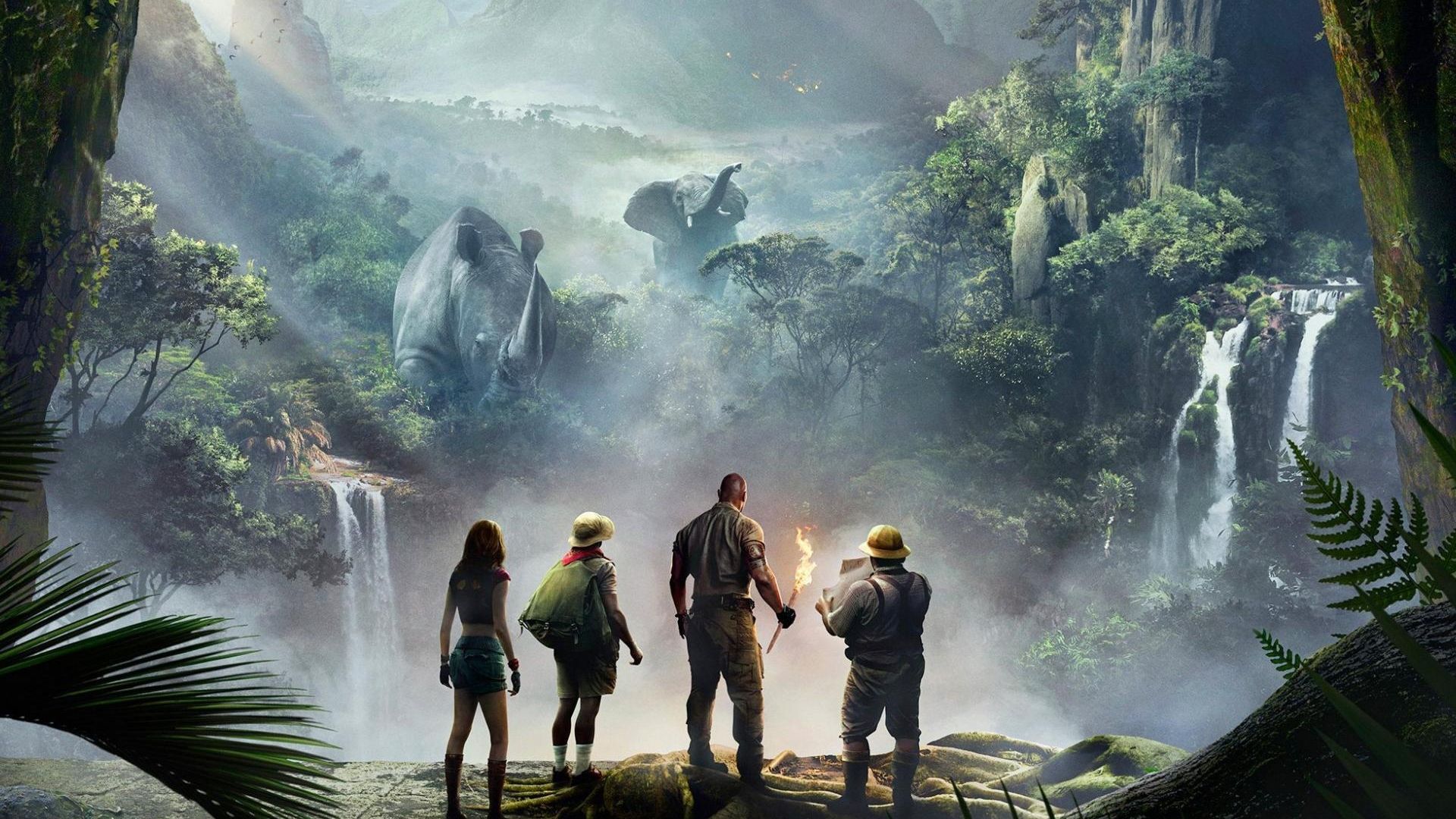 Jumanji Welcome To The Jungle Poster Wallpapers