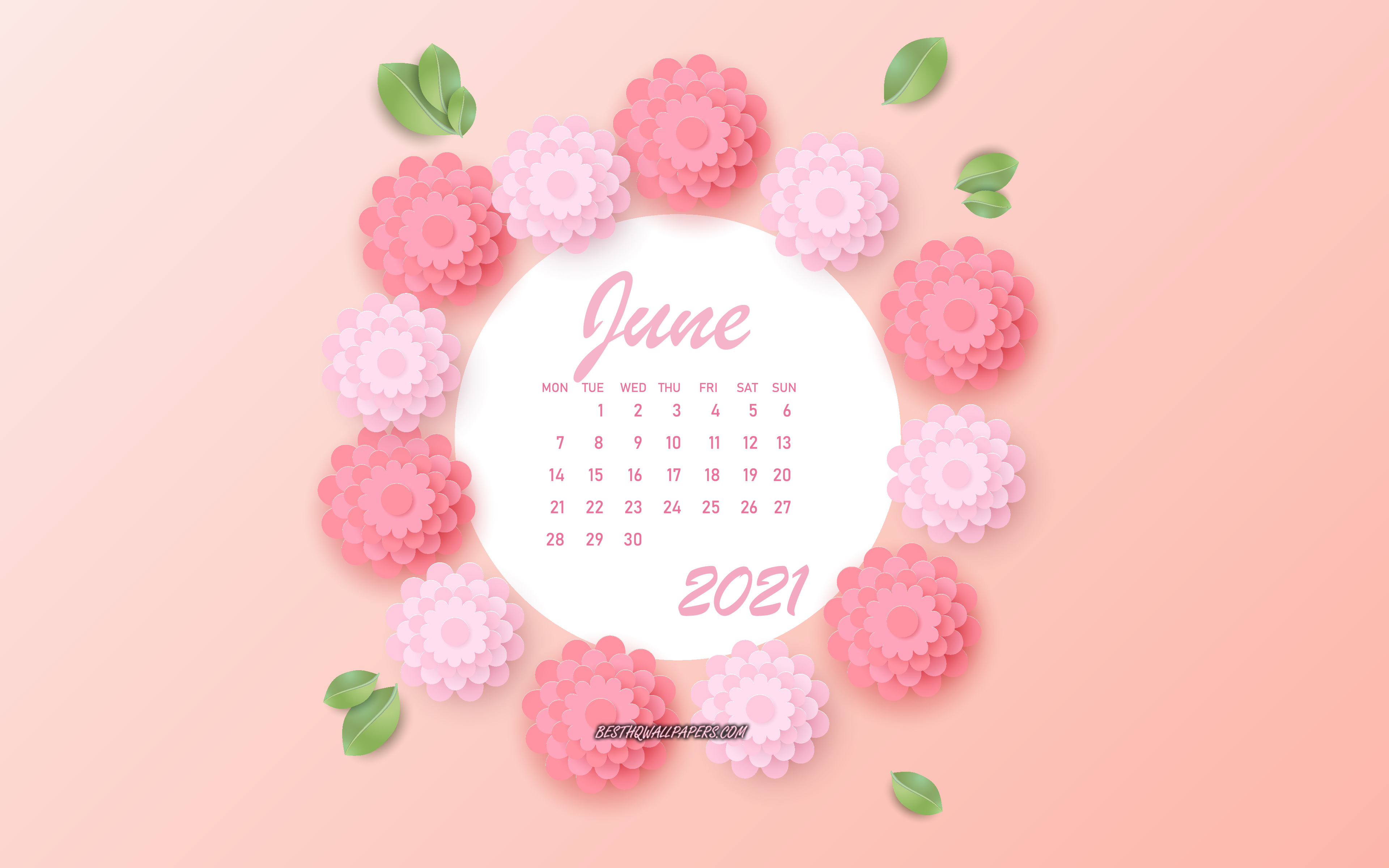 June 2021 Calendar Wallpapers