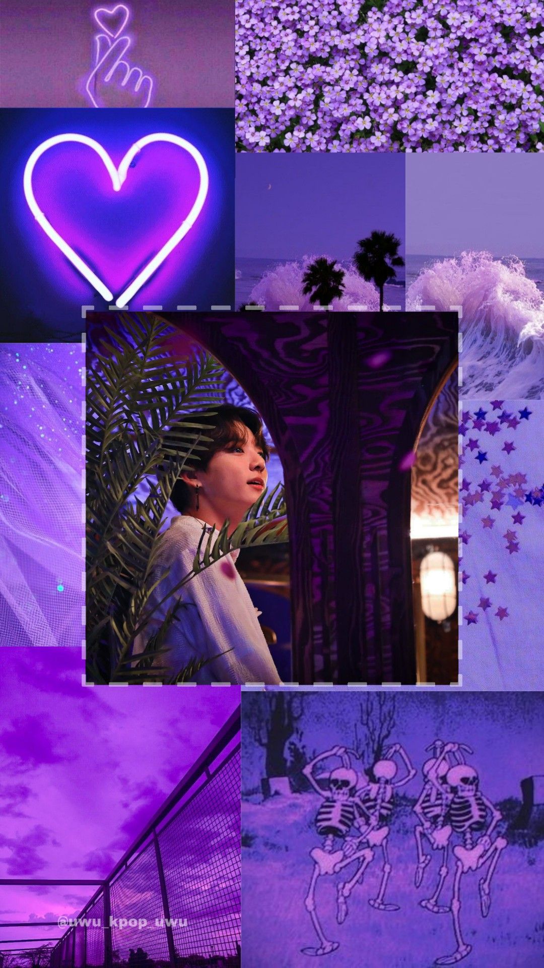 Jungkook Purple Wallpapers