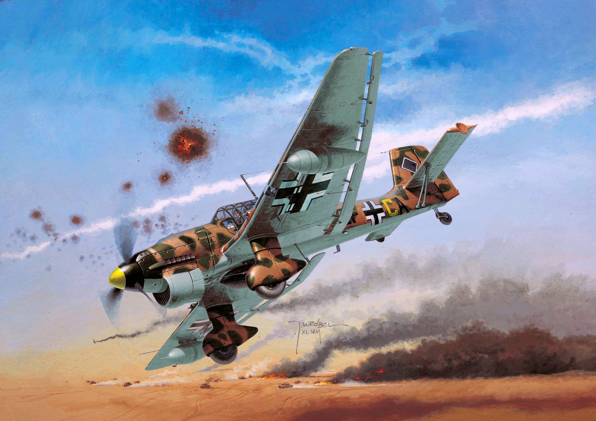 Junkers Ju 87 Wallpapers