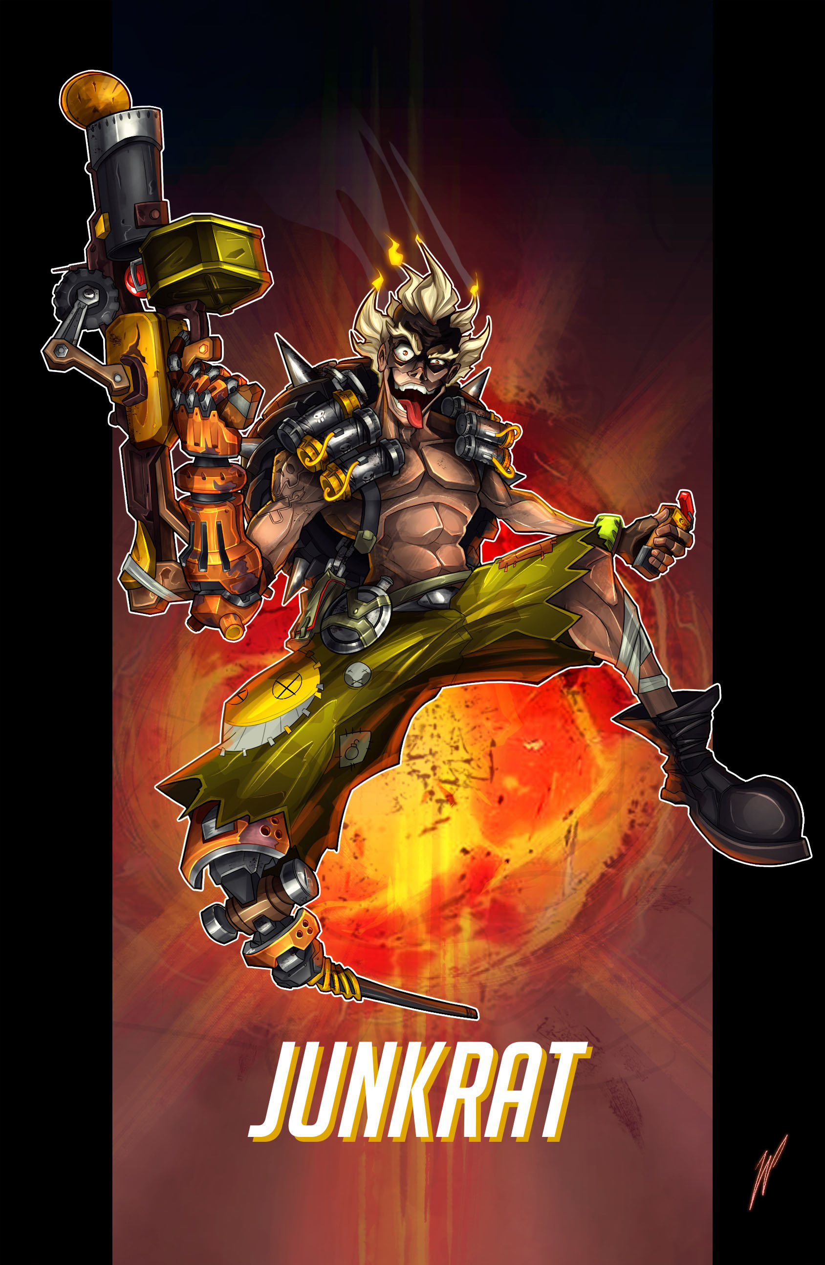 Junkrat Overwatch Wallpapers