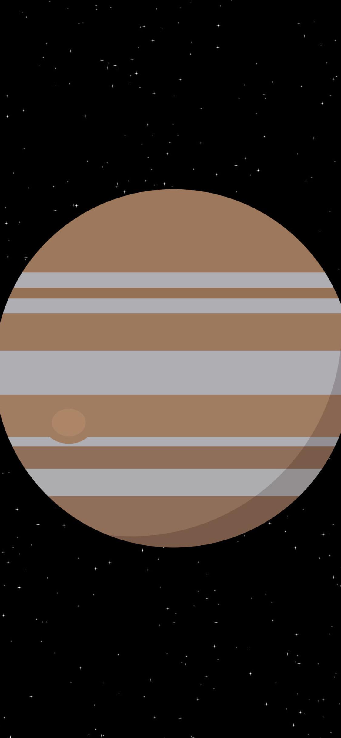 Jupiter Minimalist Wallpapers