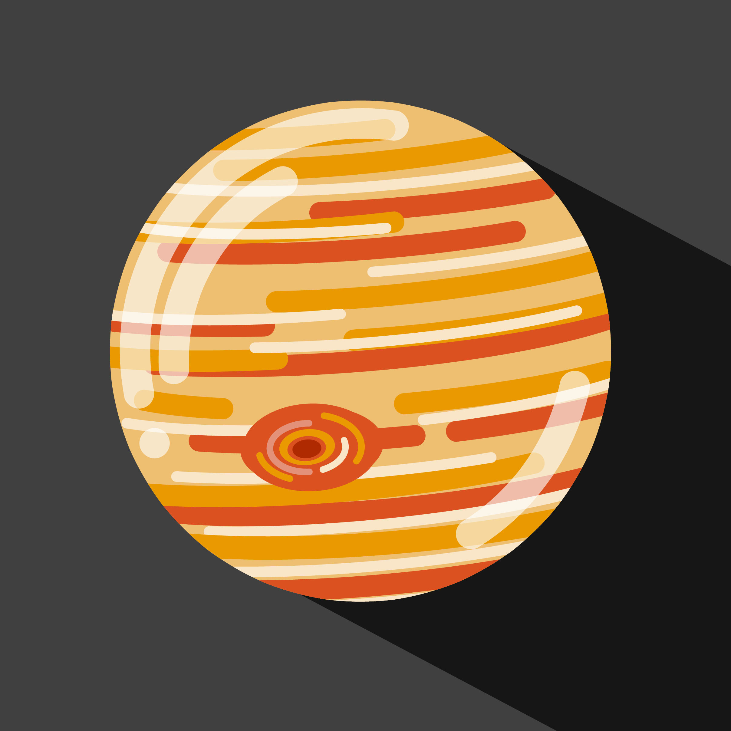 Jupiter Minimalist Wallpapers