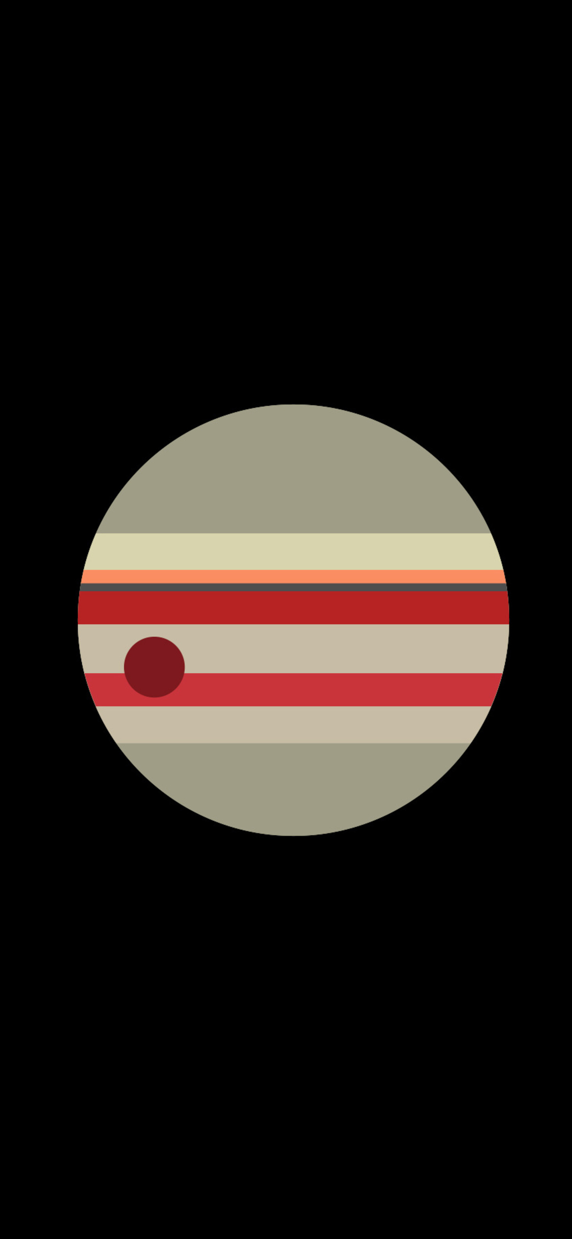 Jupiter Minimalist Wallpapers