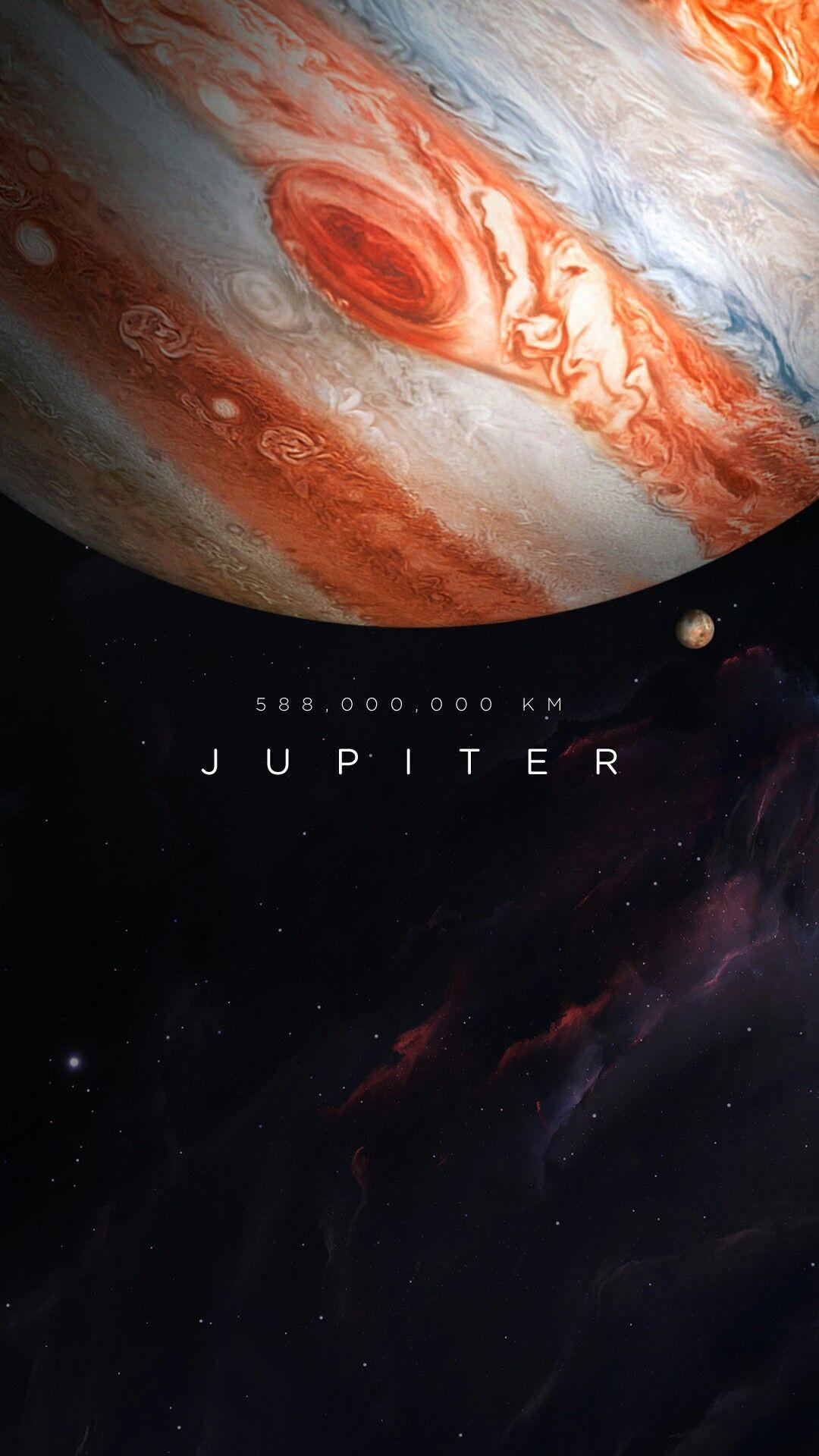 Jupiter Minimalist Wallpapers