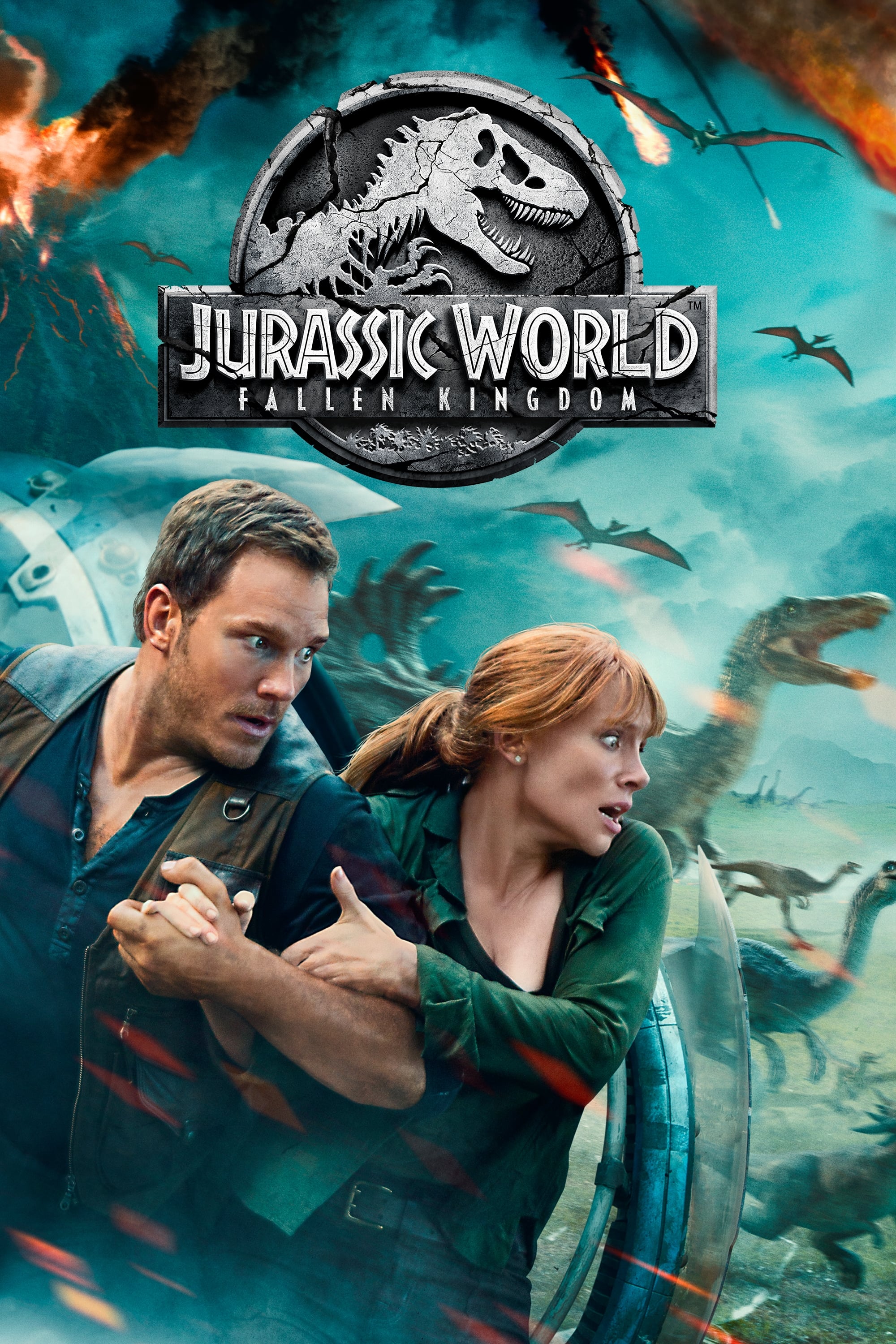 Jurassic World Fallen Kingdom 2018 Movie Poster Wallpapers