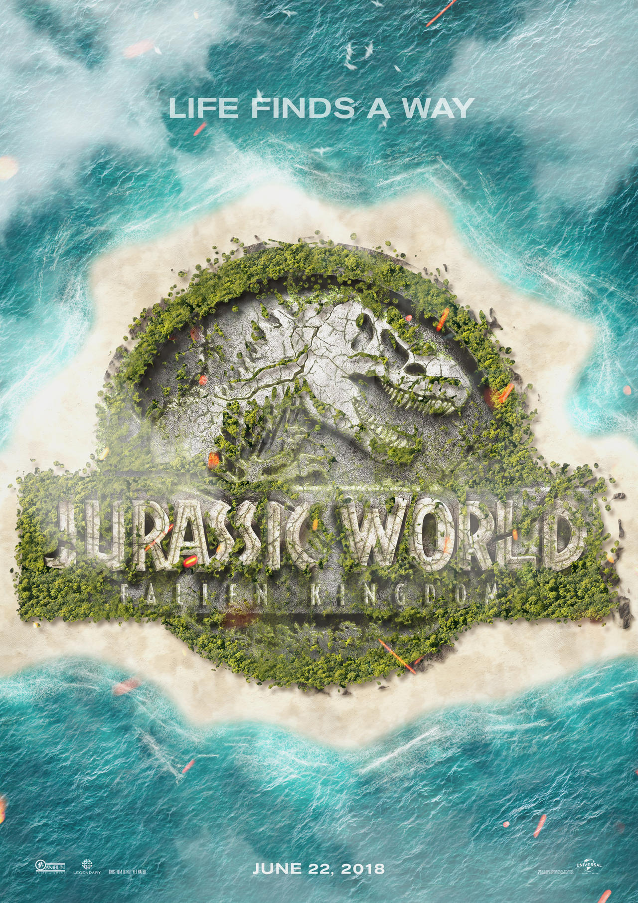 Jurassic World Fallen Kingdom 2018 Movie Poster Wallpapers
