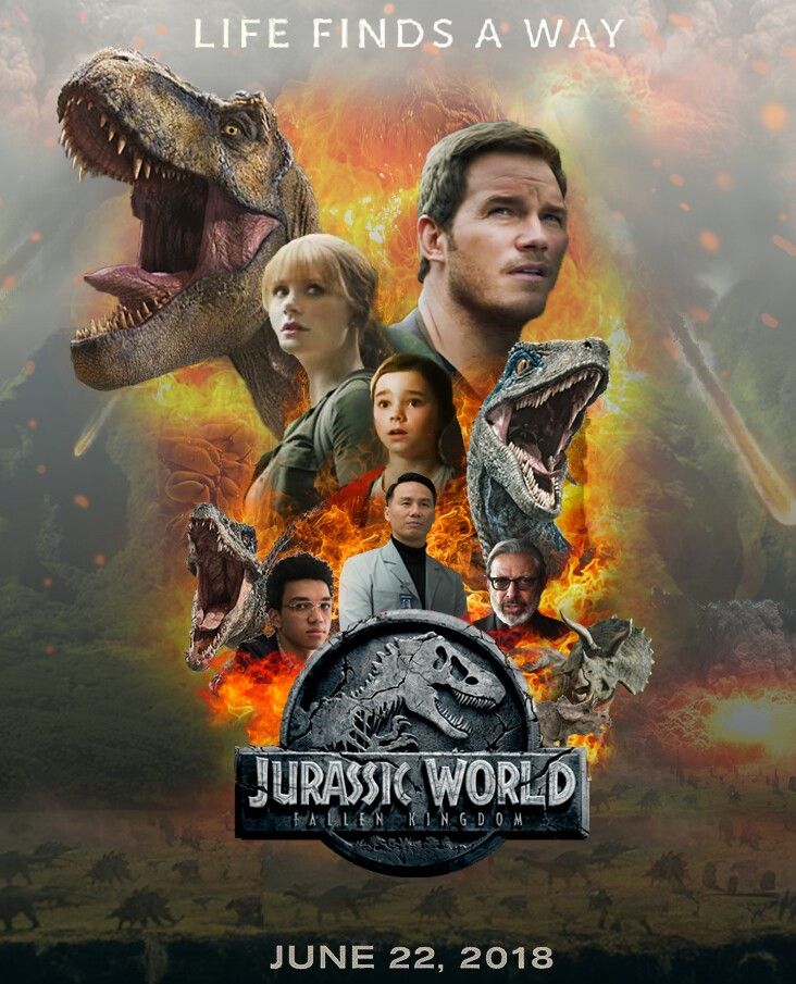 Jurassic World Fallen Kingdom 2018 Movie Poster Wallpapers