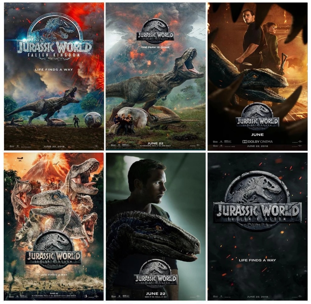 Jurassic World Fallen Kingdom Poster 2018 Wallpapers