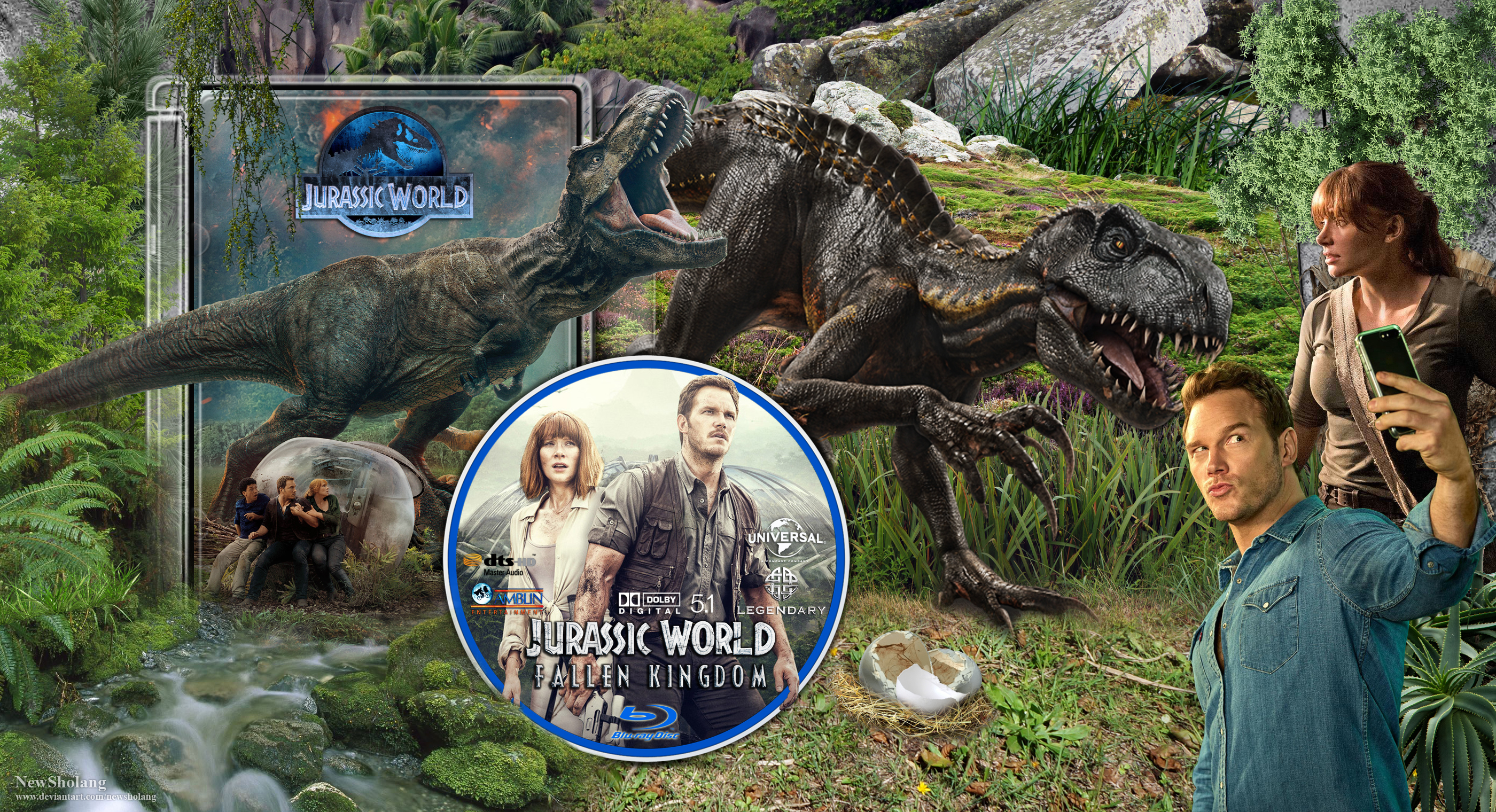 Jurassic World Fallen Kingdom Poster 2018 Wallpapers