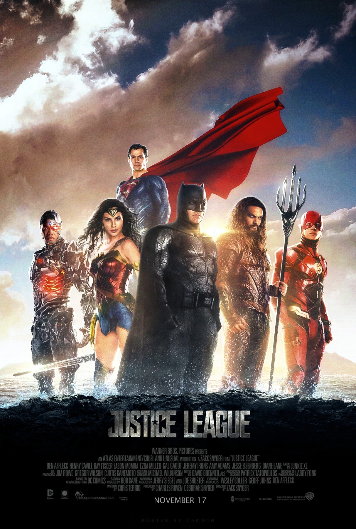 Justice League 2017 Latest Poster Wallpapers