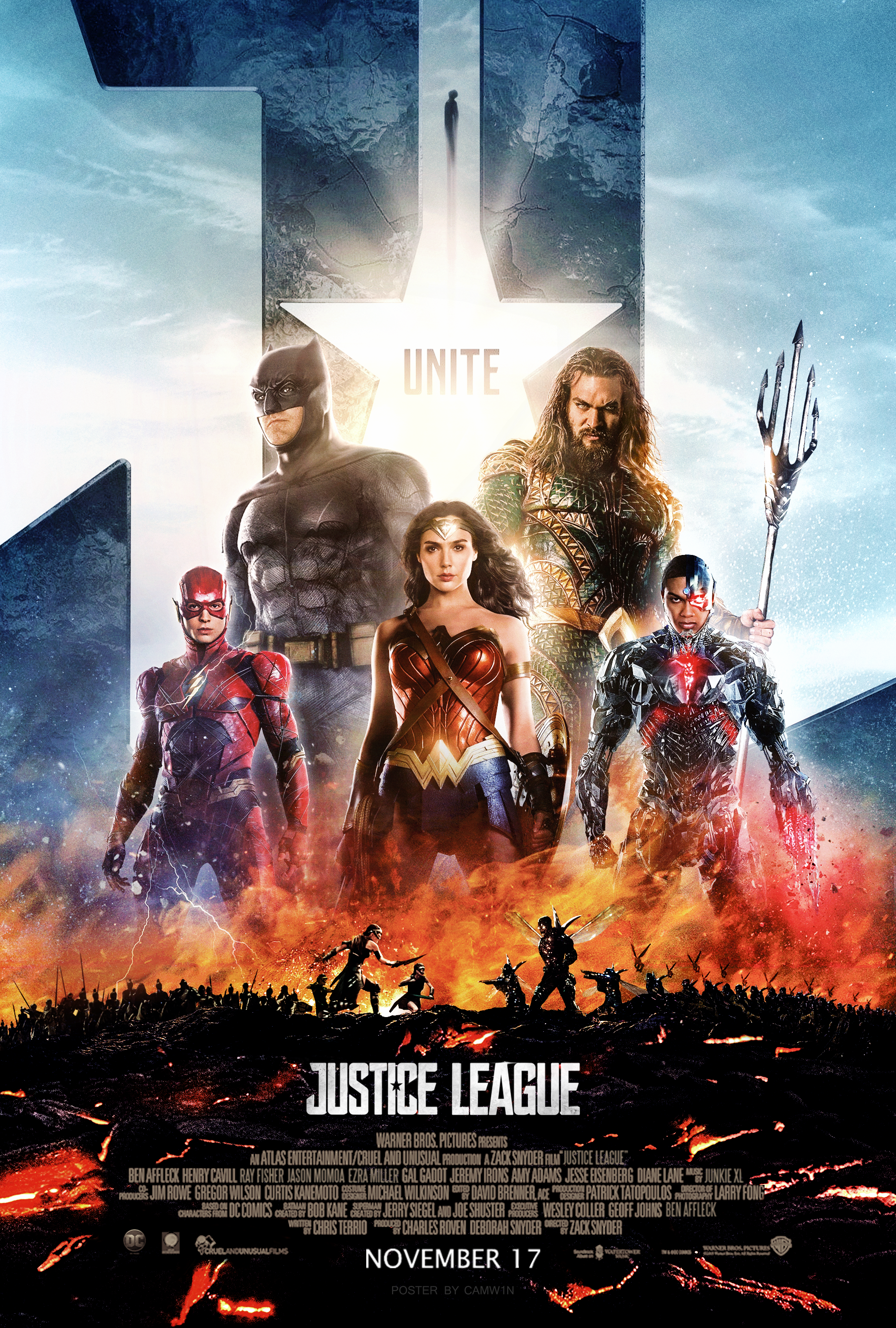 Justice League 2017 Latest Poster Wallpapers