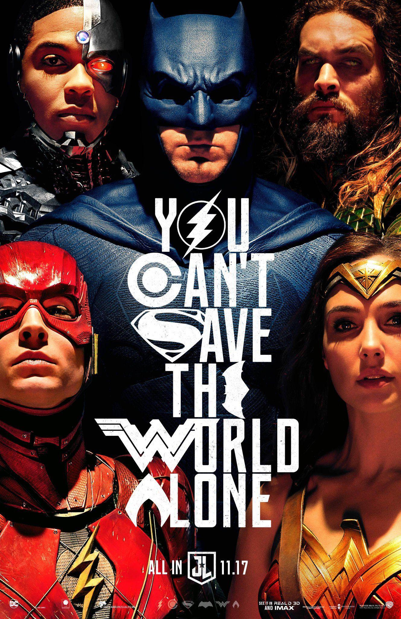 Justice League 2017 Movie Poster Wallpapers
