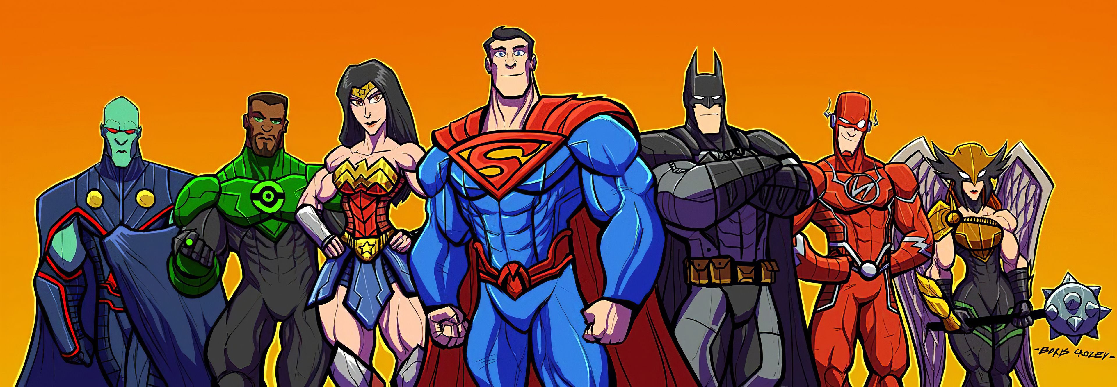 Justice League Action Wallpapers