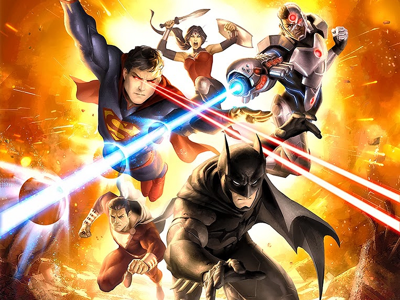 Justice League Action Wallpapers