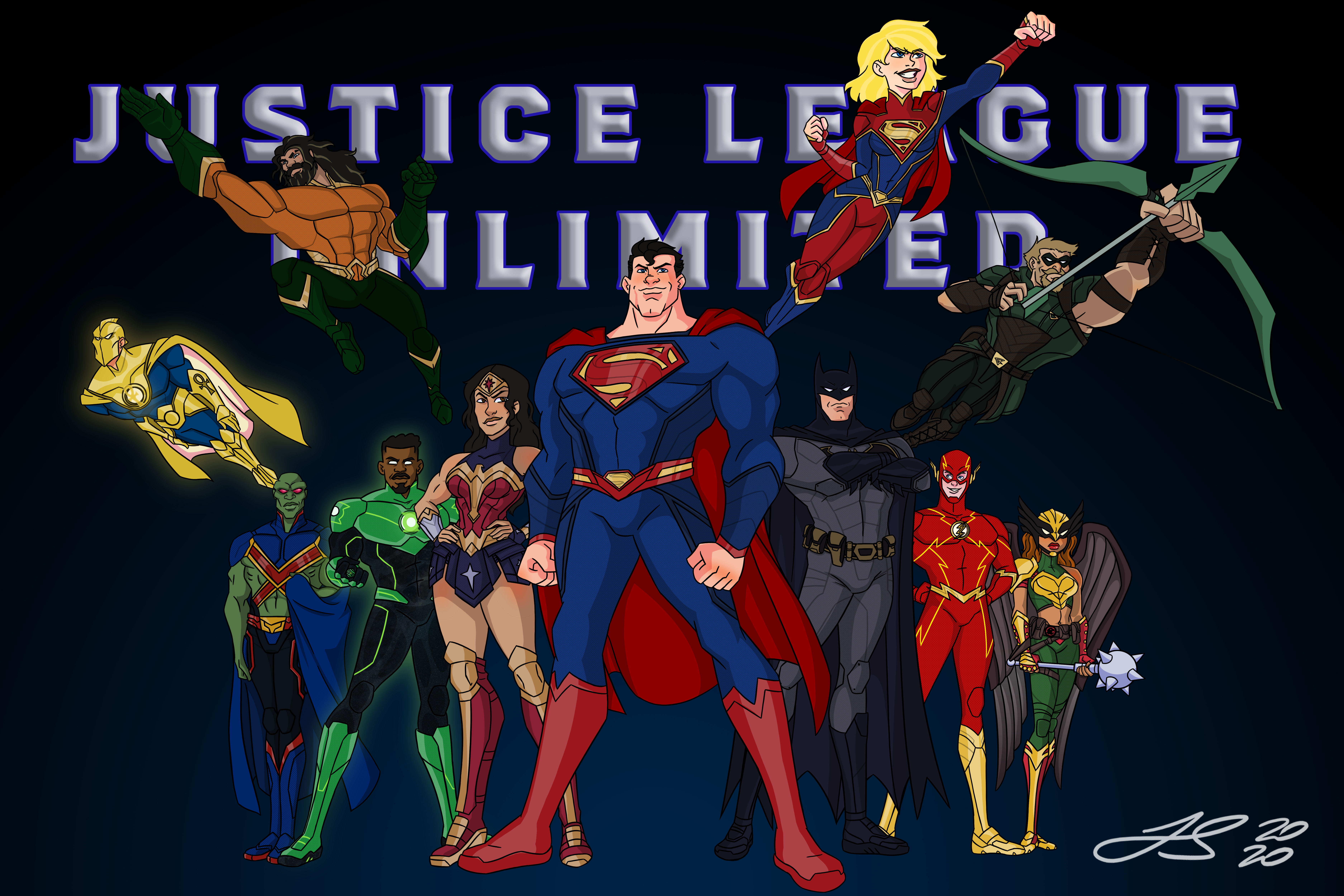 Justice League Action Wallpapers