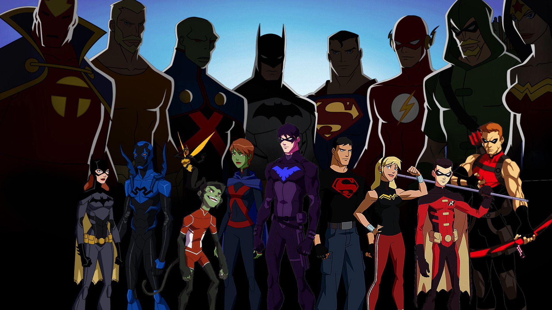 Justice League Animated Wallpapers