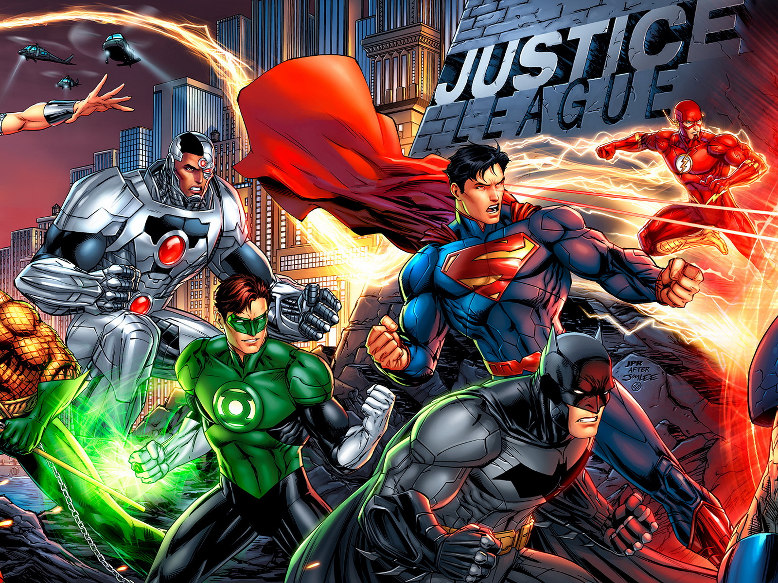 Justice League Animated Wallpapers